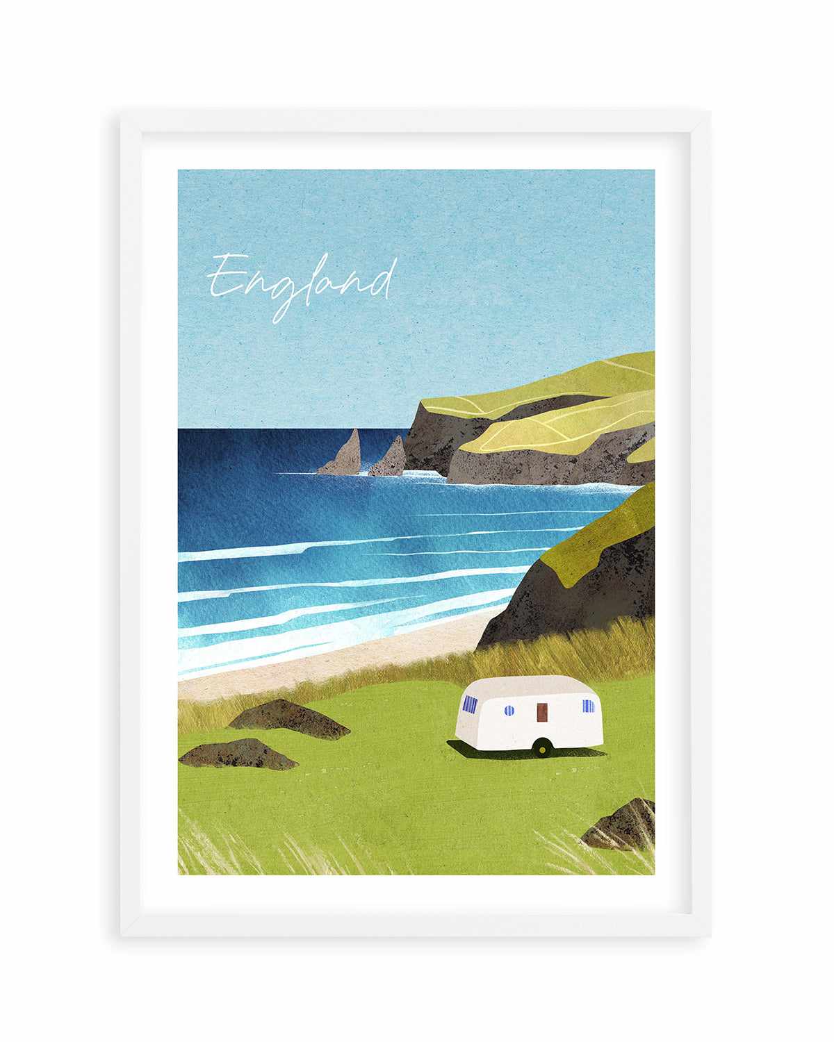 England by Henry Rivers Art Print