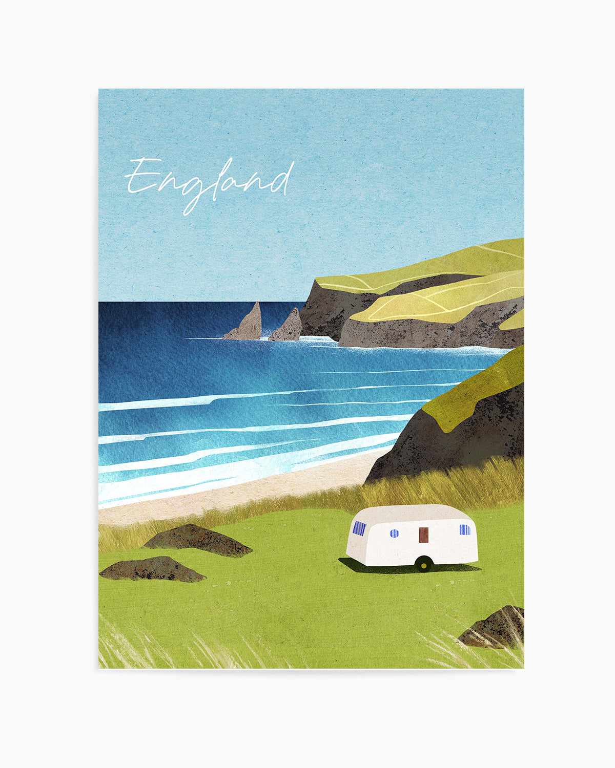 England by Henry Rivers Art Print