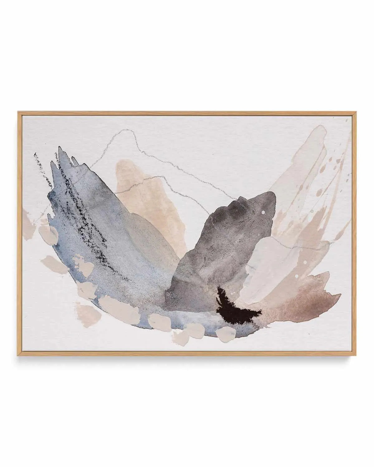Ensemble by Katharina Daneke | Framed Canvas Art Print from Olive et Oriel where you can shop wallpaper and artworks online