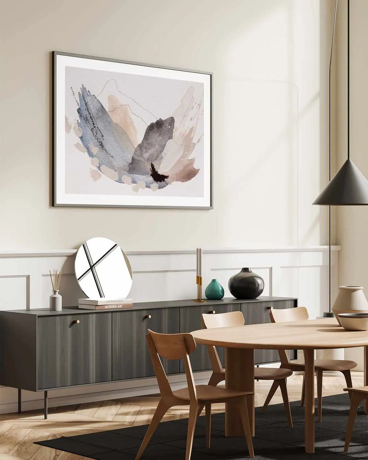 Ensemble by Katharina Daneke Art Print from Olive et Oriel where you can shop wallpaper and artworks online