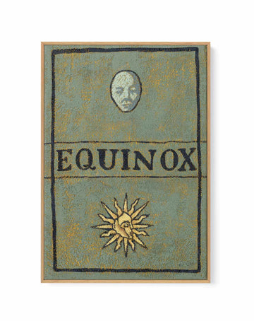 Equinox by Julie Celina | Framed Canvas Art Print from Olive et Oriel where you can shop wallpaper and artworks online