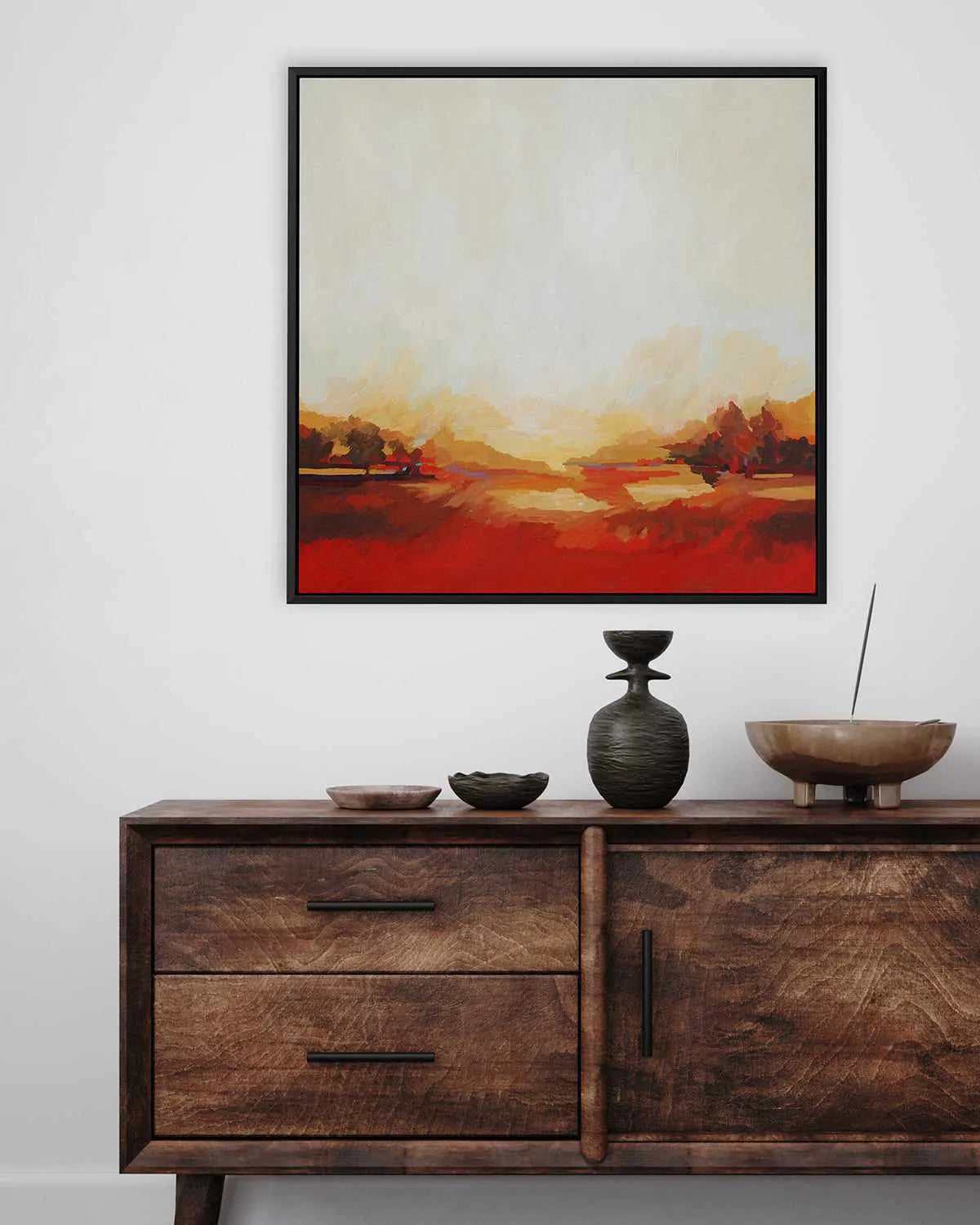 Equinox by Sarah Davies | Framed Canvas Art Print from Olive et Oriel where you can shop wallpaper and artworks online
