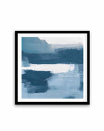 Escalante Mood Blue and White SQ | Art Print