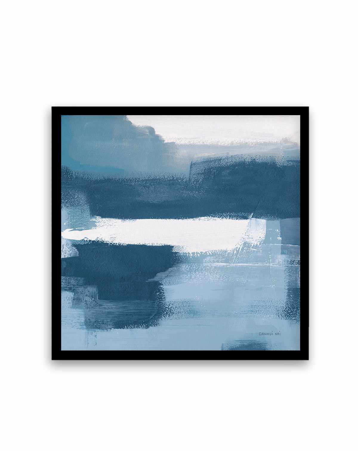 Escalante Mood Blue and White SQ | Art Print