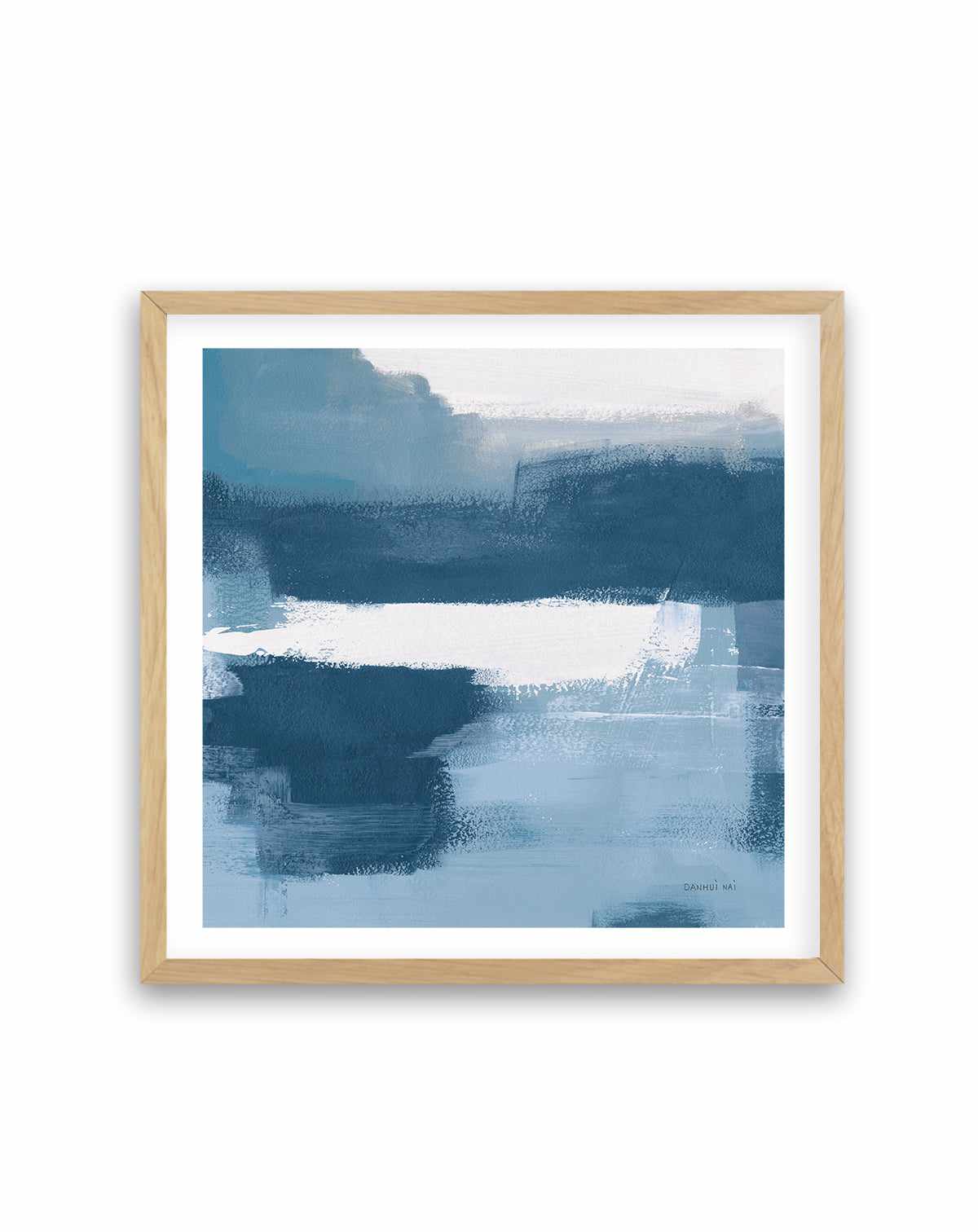 Escalante Mood Blue and White SQ | Art Print