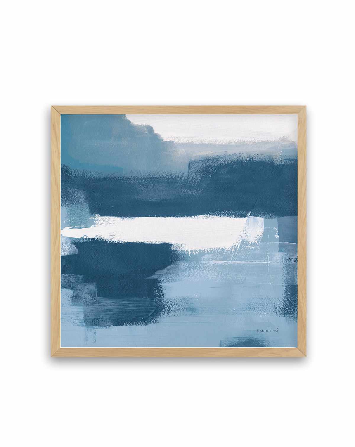 Escalante Mood Blue and White SQ | Art Print