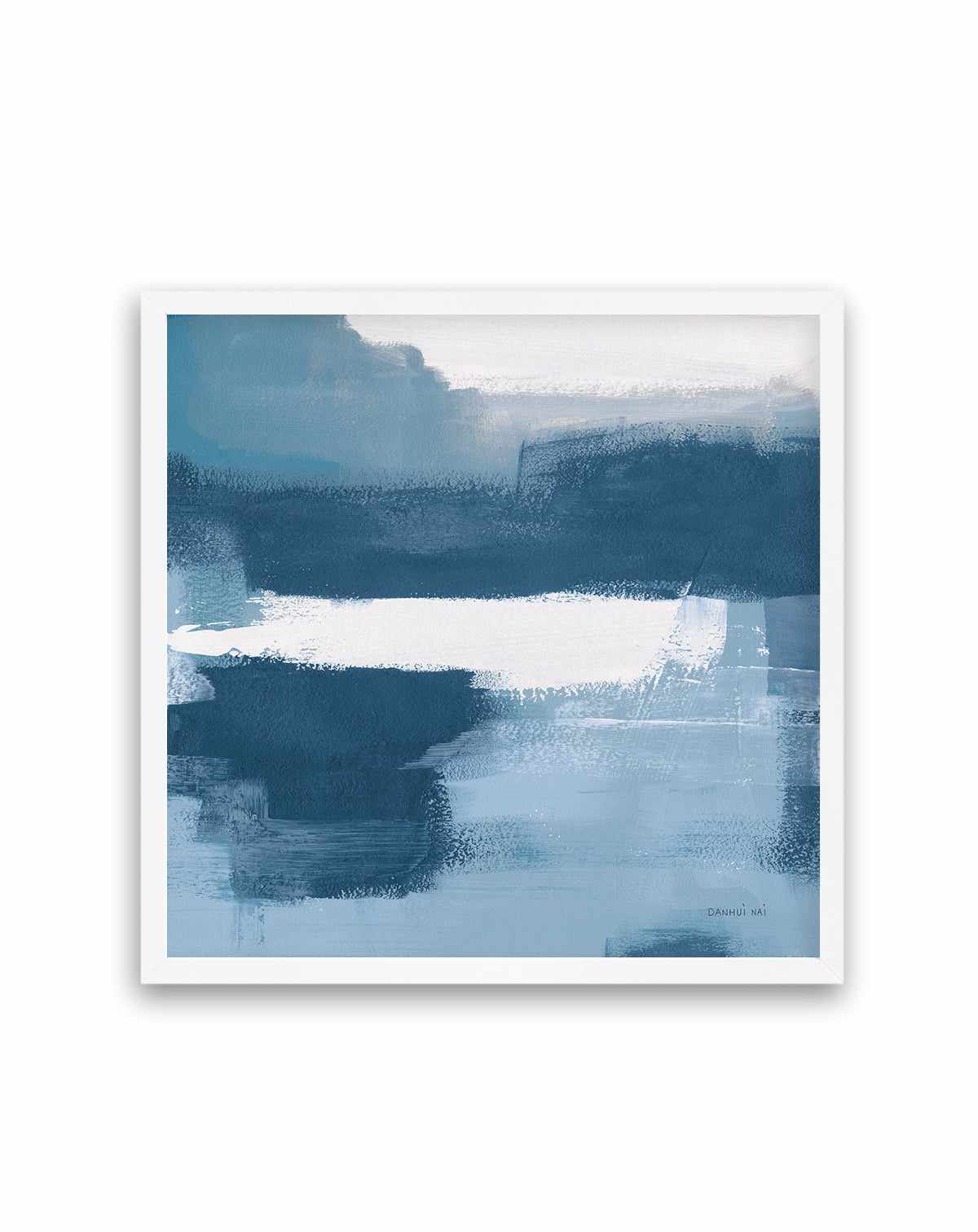 Escalante Mood Blue and White SQ | Art Print