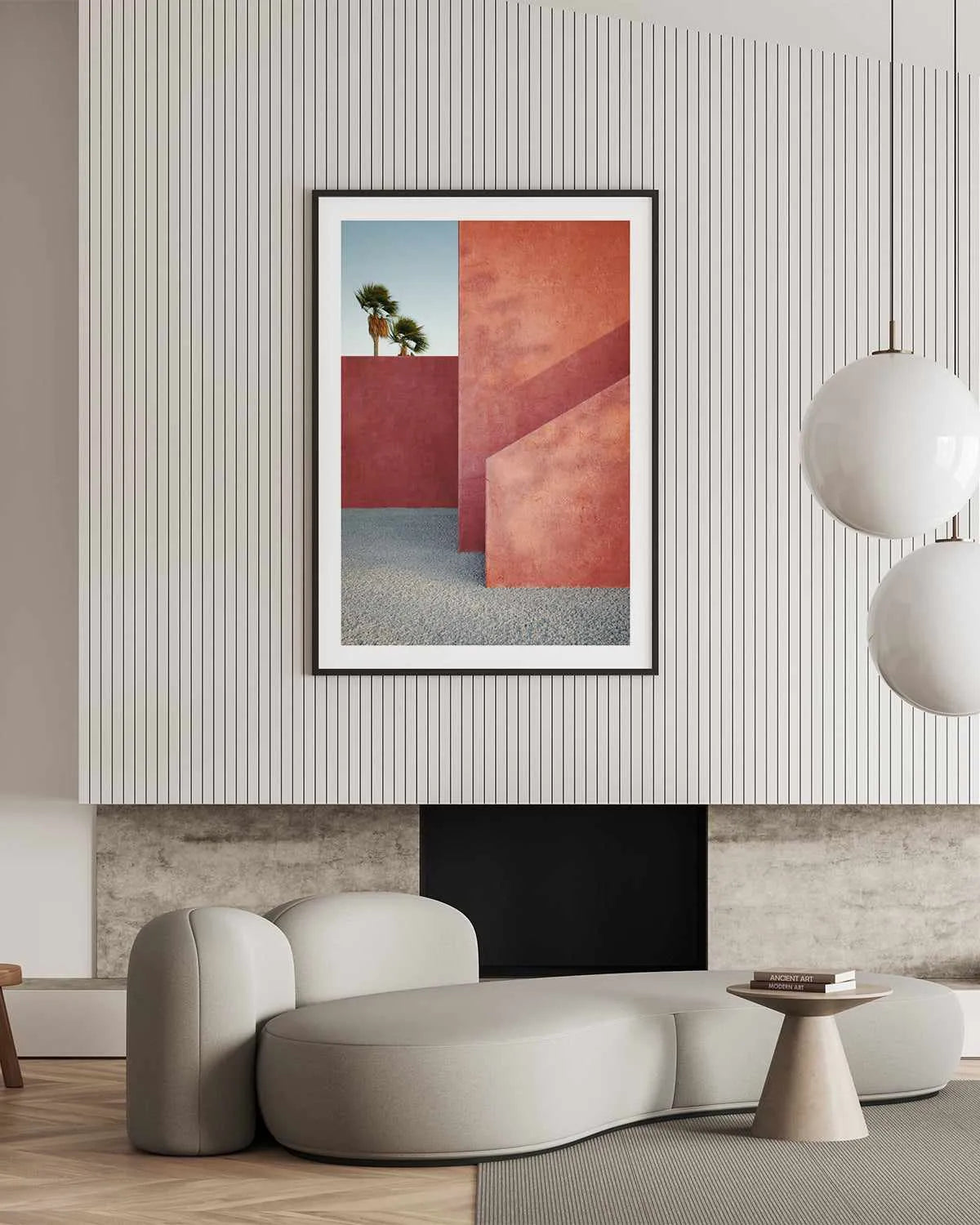 Escalito by Guachinarte Art Print from Olive et Oriel where you can shop wallpaper and artworks online