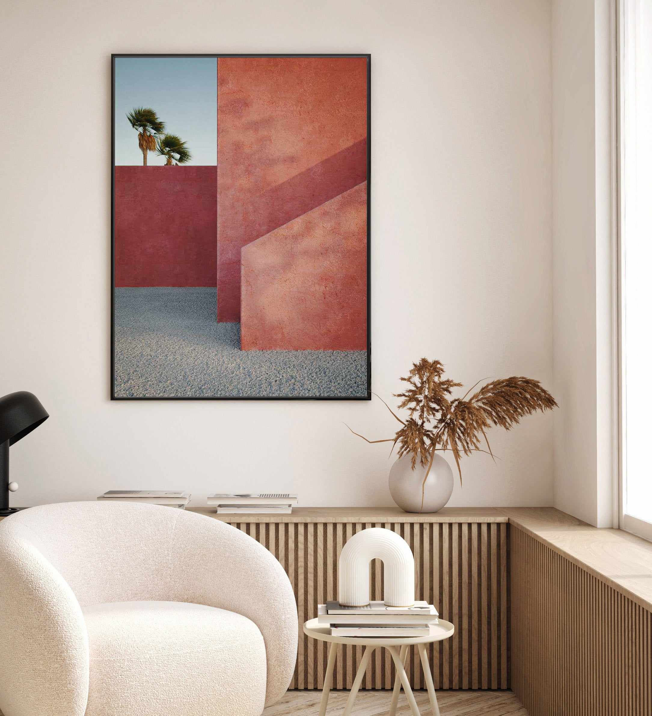 Escalito by Guachinarte | Framed Canvas Art Print