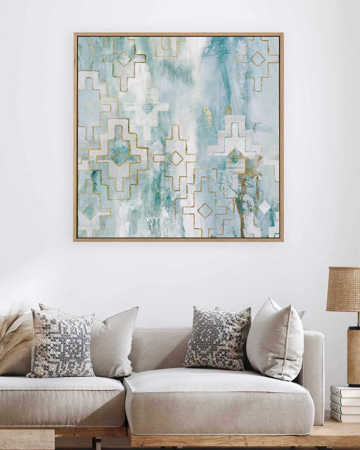 Escaping the Universe I | Framed Canvas Art Print from Olive et Oriel where you can shop wallpaper and artworks online