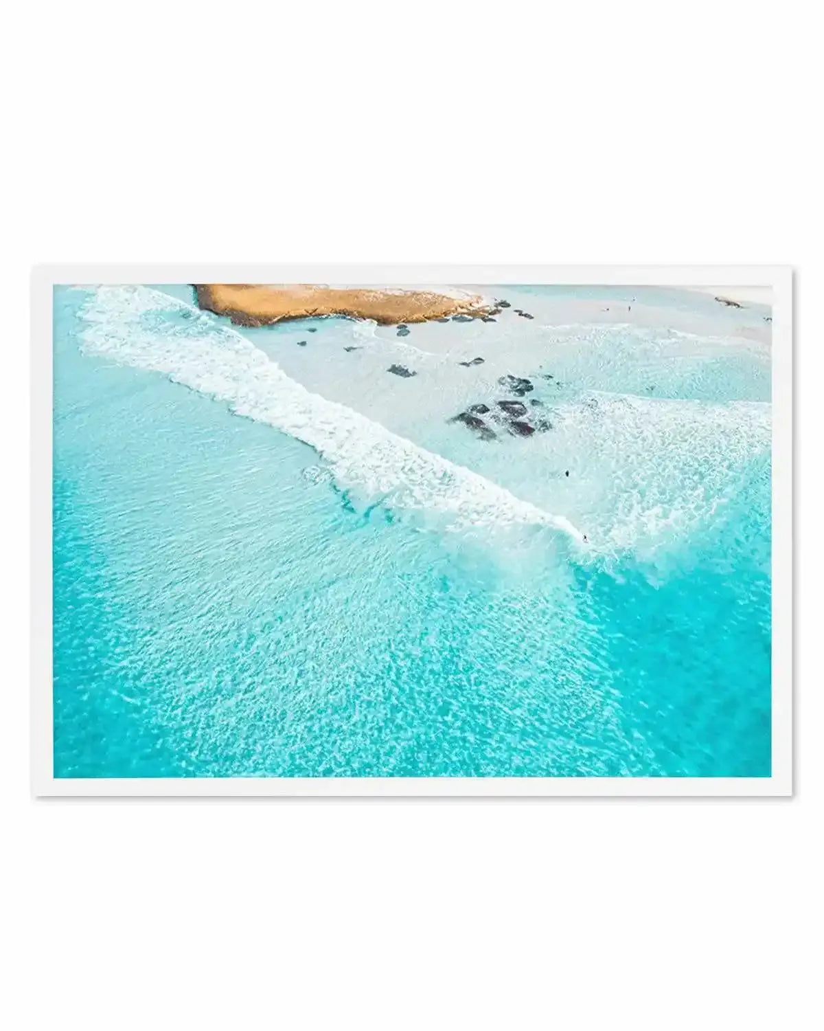 Esperance Surfer | Aerial Photo Wall Art Print from Olive et Oriel where you can shop wallpaper and artworks online