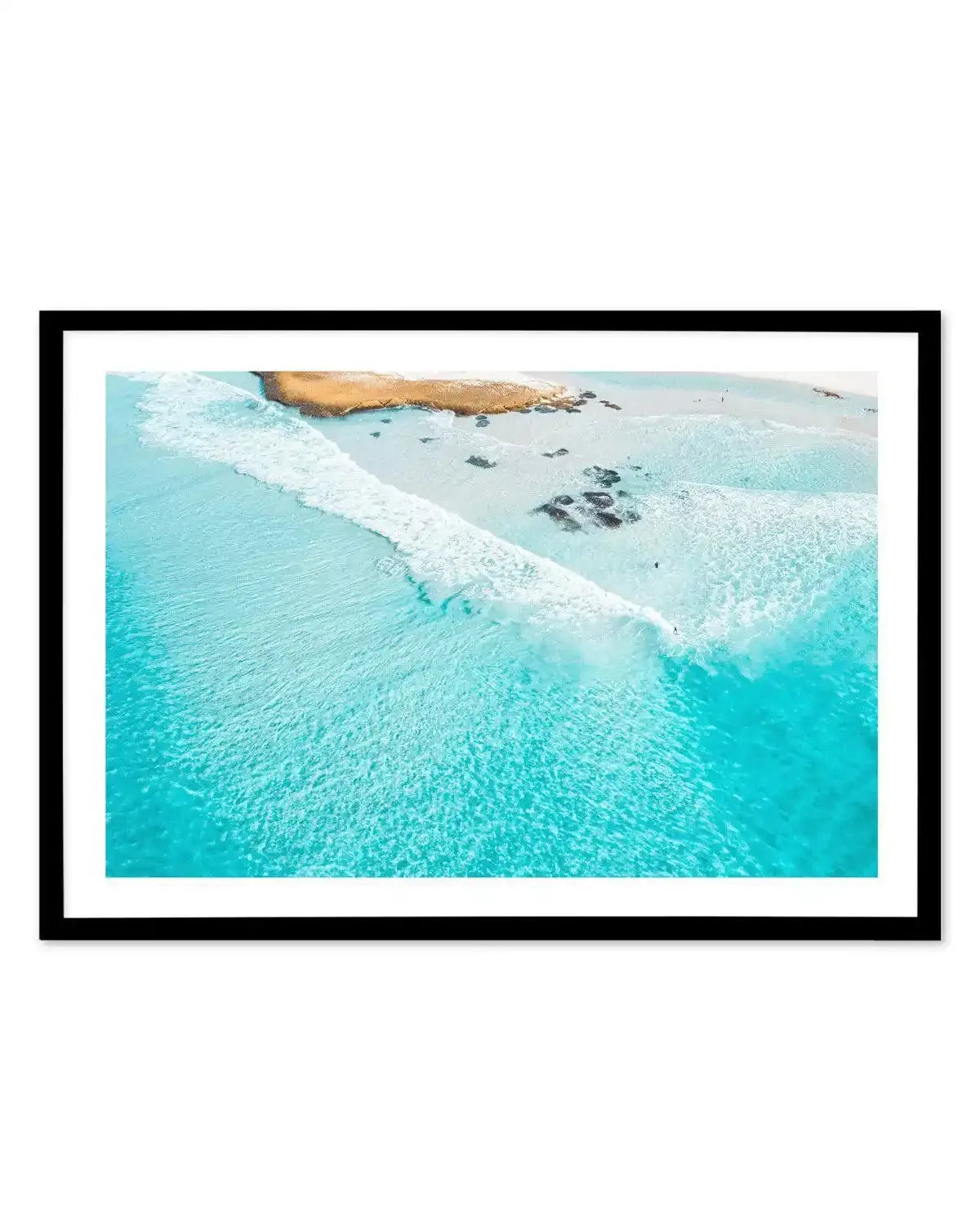Esperance Surfer Art Print-PRINT-Olive et Oriel-Olive et Oriel-A5 | 5.8" x 8.3" | 14.8 x 21cm-Black-With White Border-Buy-Australian-Art-Prints-Online-with-Olive-et-Oriel-Your-Artwork-Specialists-Austrailia-Decorate-With-Coastal-Photo-Wall-Art-Prints-From-Our-Beach-House-Artwork-Collection-Fine-Poster-and-Framed-Artwork