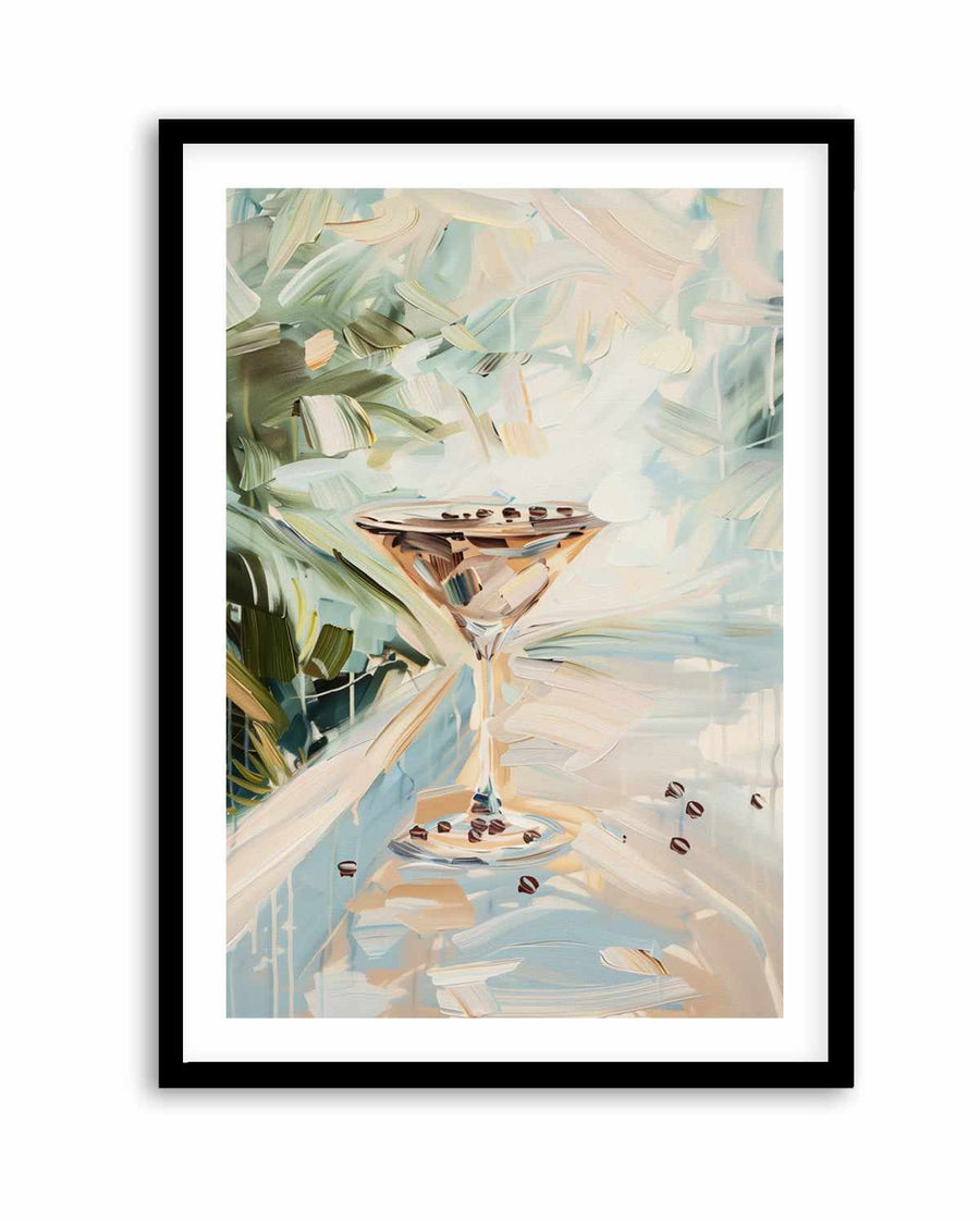 Espresso Martini | Art Print from Olive et Oriel where you can shop wallpaper and artworks online
