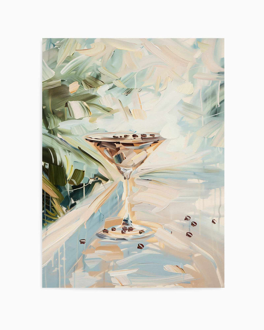 Espresso Martini | Art Print from Olive et Oriel where you can shop wallpaper and artworks online