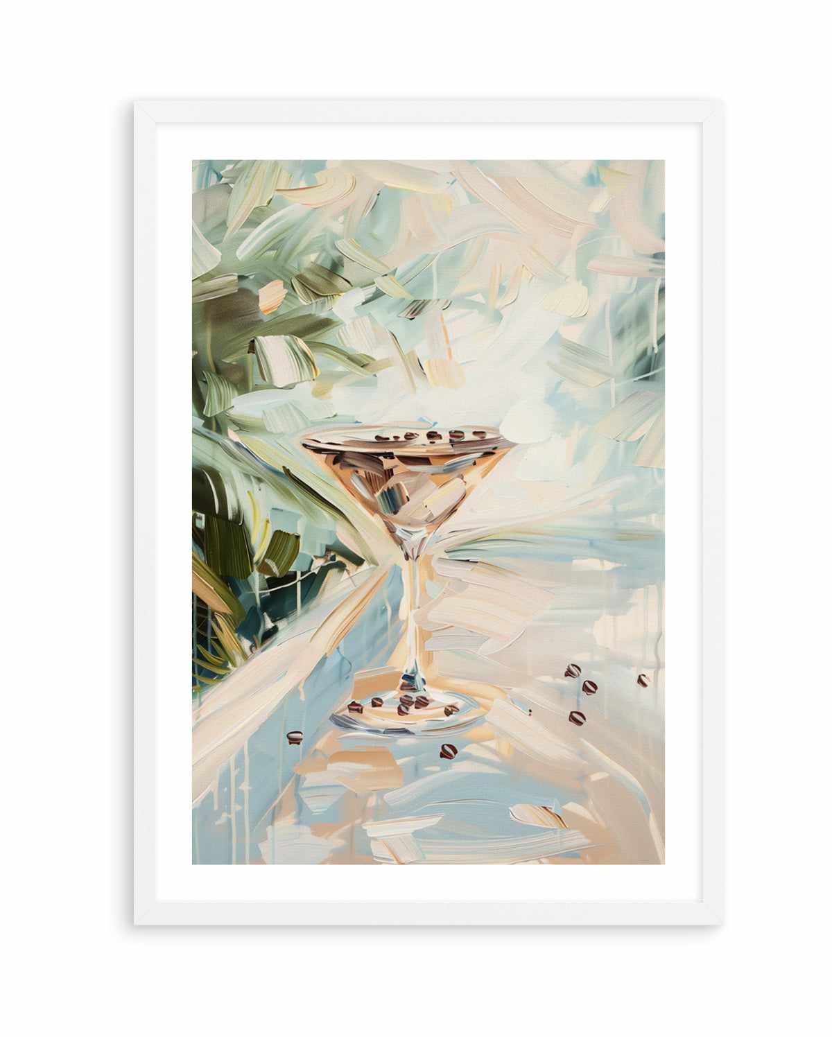 Cocktail Wall Art Print | Espresso Martini Still Life – Olive et Oriel