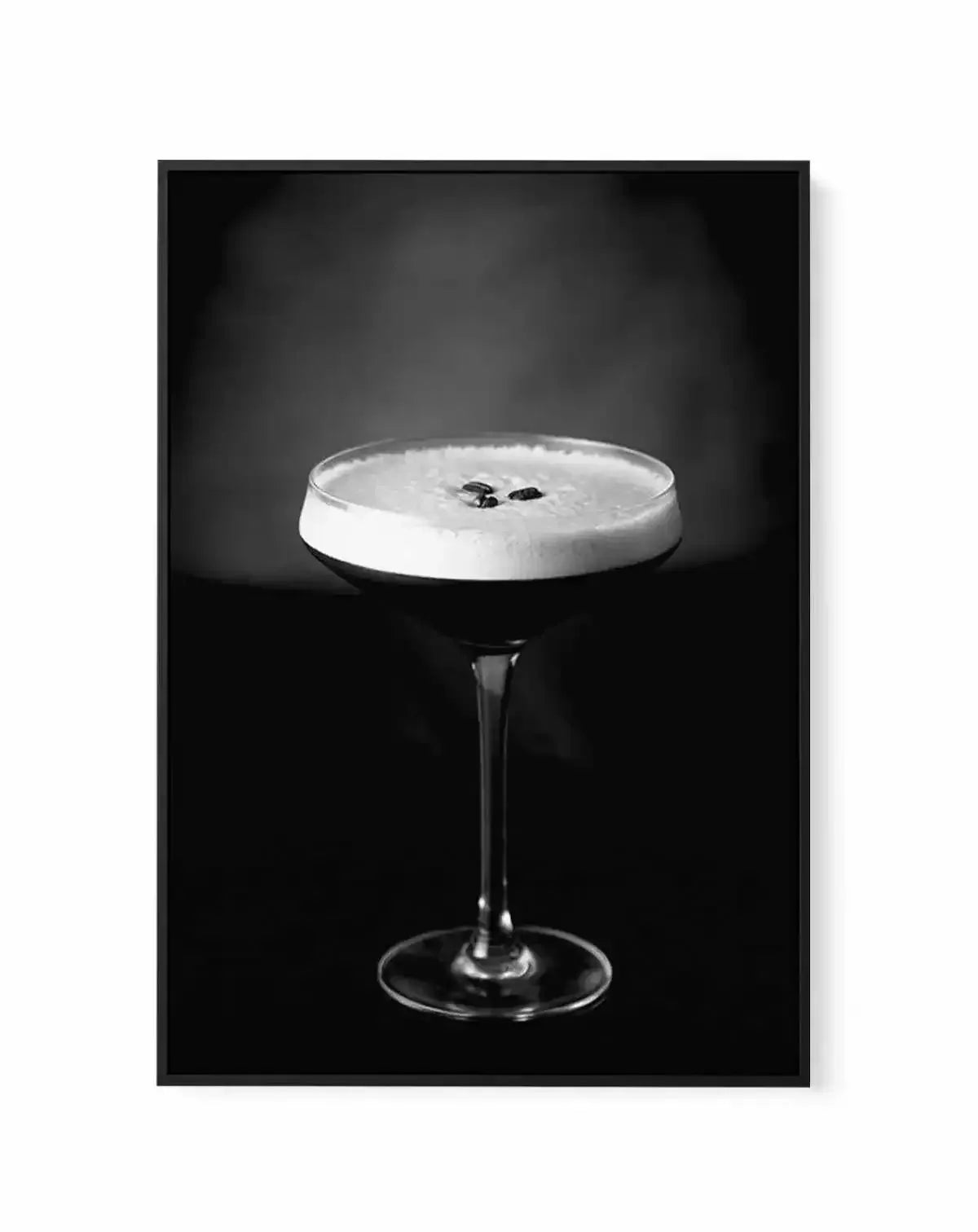 Espresso Martini | Framed Canvas-CANVAS-You can shop wall art online with Olive et Oriel for everything from abstract art to fun kids wall art. Our beautiful modern art prints and canvas art are available from large canvas prints to wall art paintings and our proudly Australian artwork collection offers only the highest quality framed large wall art and canvas art Australia - You can buy fashion photography prints or Hampton print posters and paintings on canvas from Olive et Oriel and have them