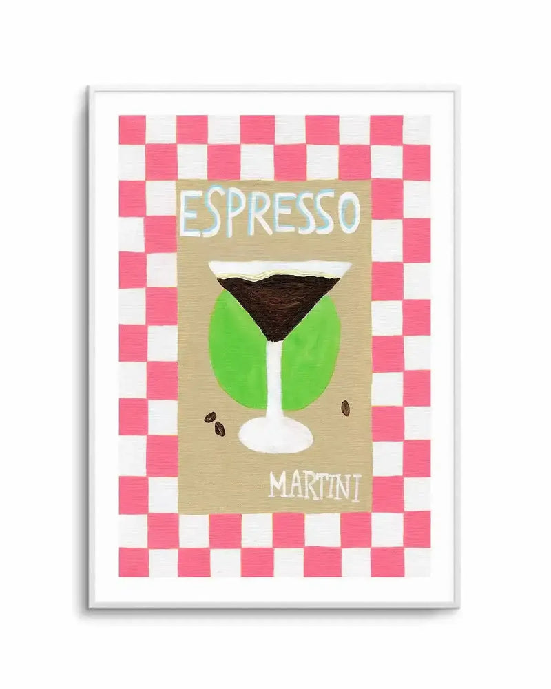 Espresso Martini by Britney Turner Art Print from Olive et Oriel where you can shop wallpaper and artworks online