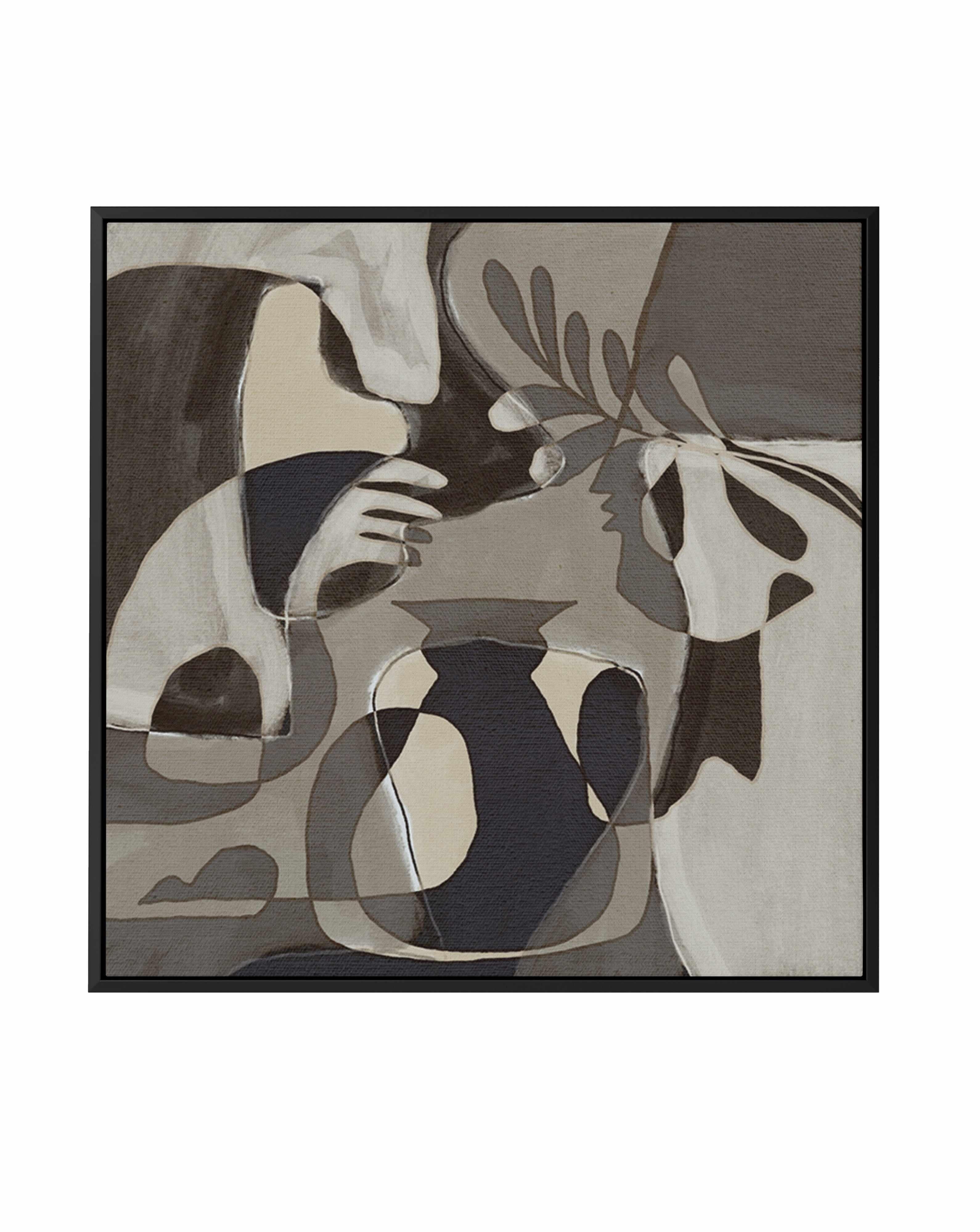 Essence 1 by Shatha Al Dafai | Framed Canvas Art Print from Olive et Oriel where you can shop wallpaper and artworks online