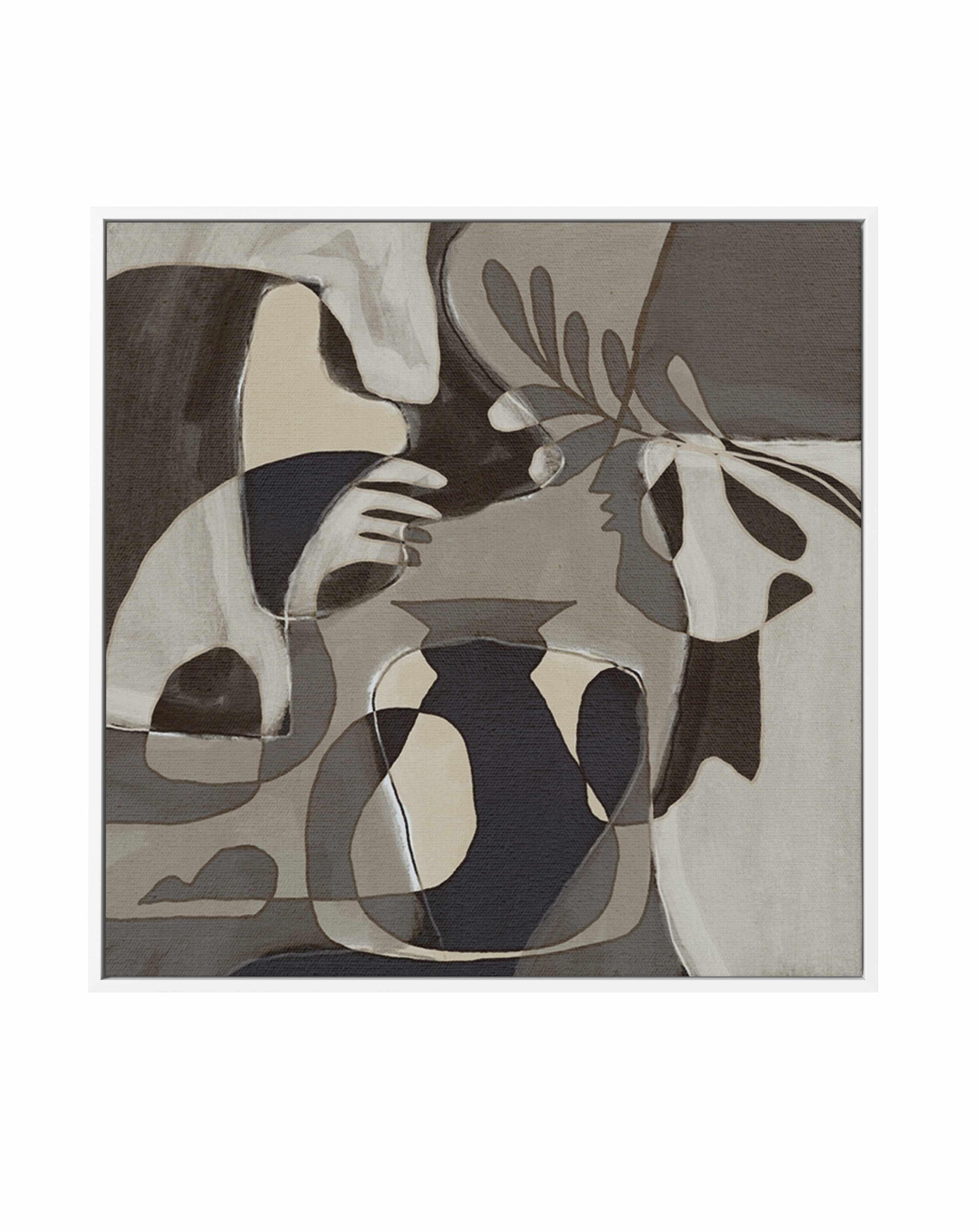 Essence 1 by Shatha Al Dafai | Framed Canvas Art Print from Olive et Oriel where you can shop wallpaper and artworks online