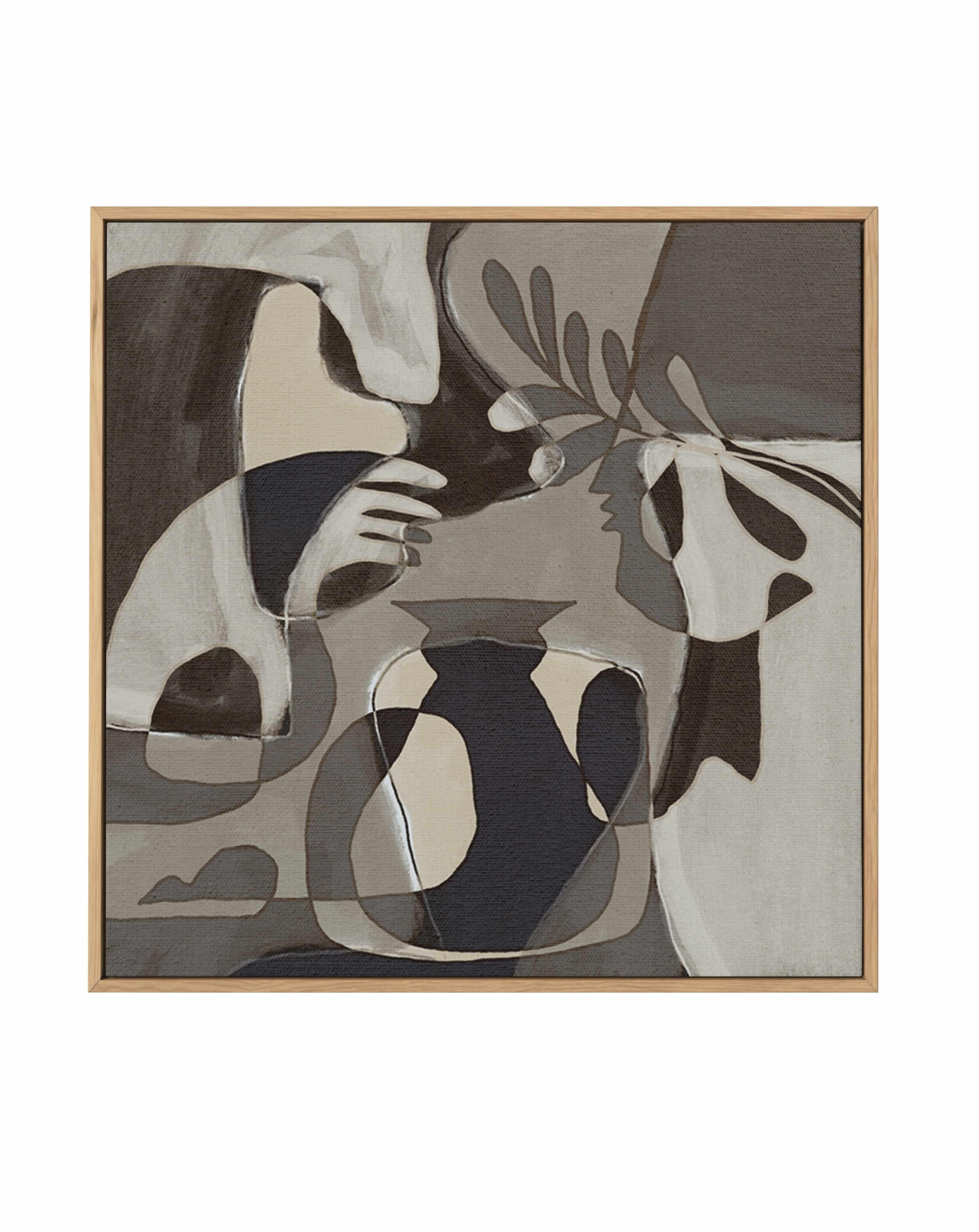 Essence 1 by Shatha Al Dafai | Framed Canvas Art Print from Olive et Oriel where you can shop wallpaper and artworks online