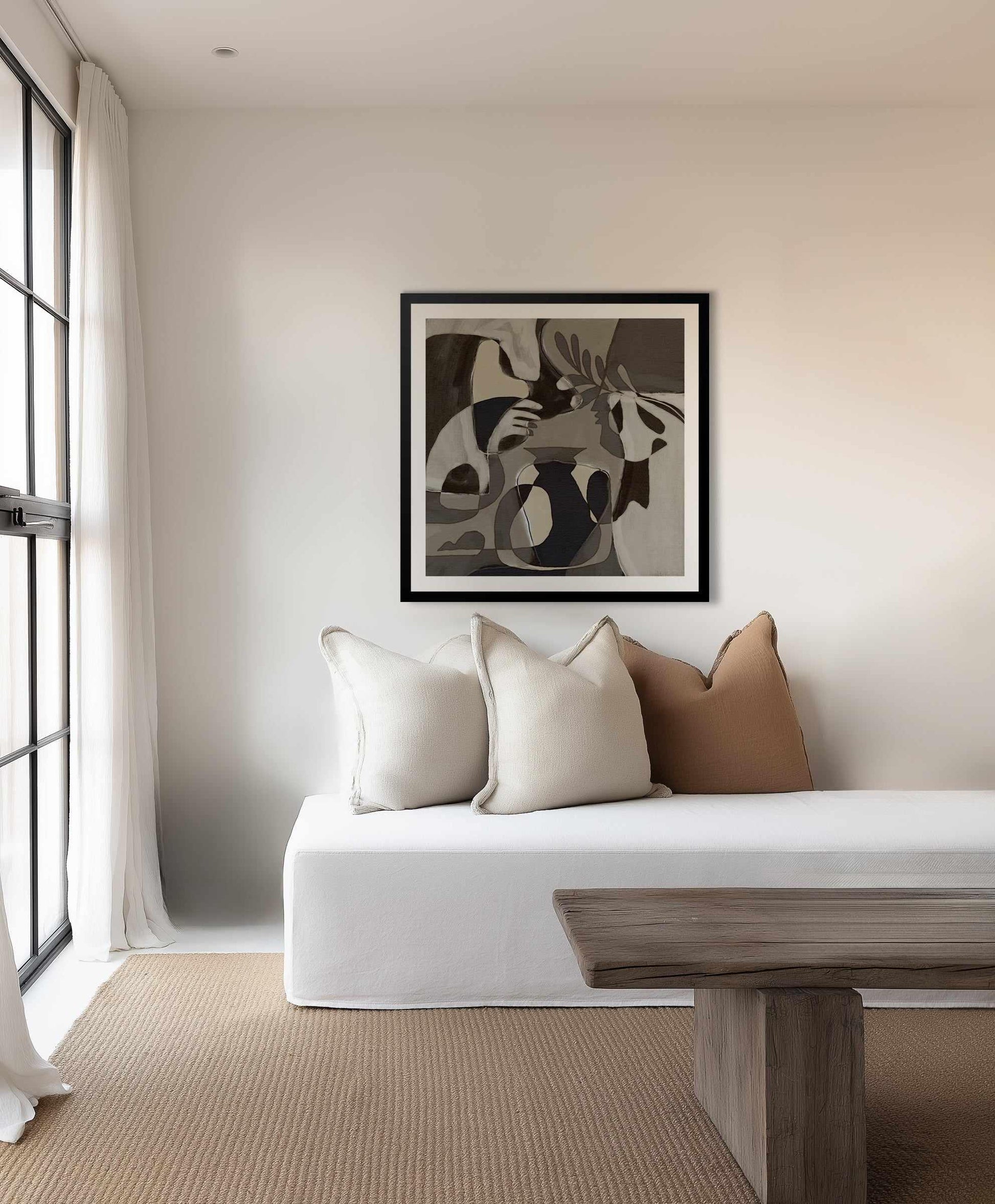 Essence 1 by Shatha Al Dafai | Art Print from Olive et Oriel where you can shop wallpaper and artworks online