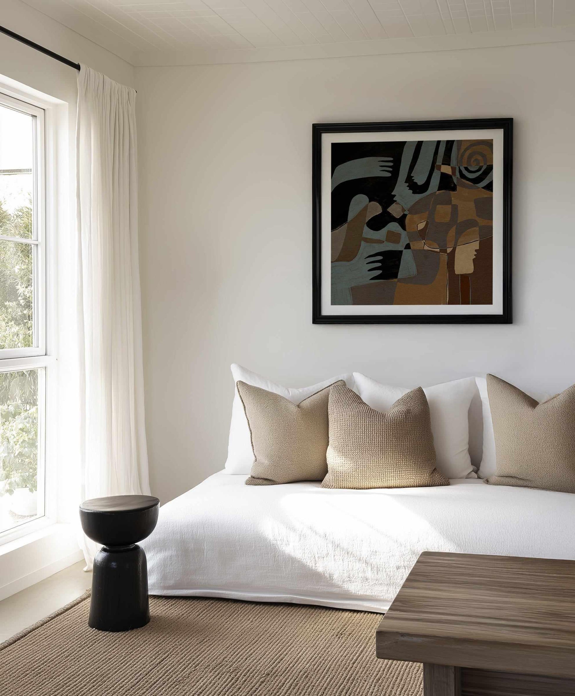 Essence 4 by Shatha Al Dafai | Art Print from Olive et Oriel where you can shop wallpaper and artworks online