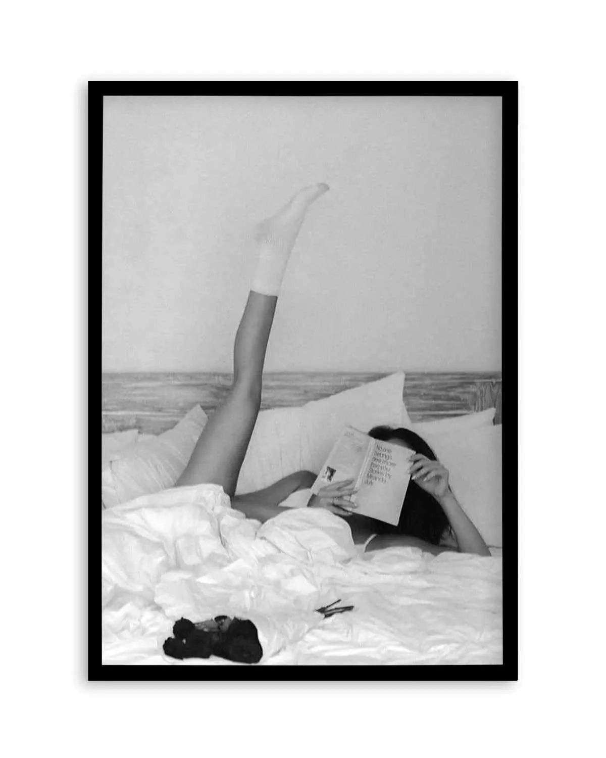 Essential Reading by Mario Stefanelli Art Print from Olive et Oriel where you can shop wallpaper and artworks online