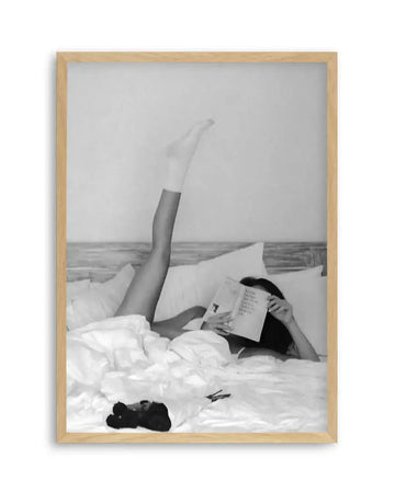 Essential Reading by Mario Stefanelli Art Print from Olive et Oriel where you can shop wallpaper and artworks online