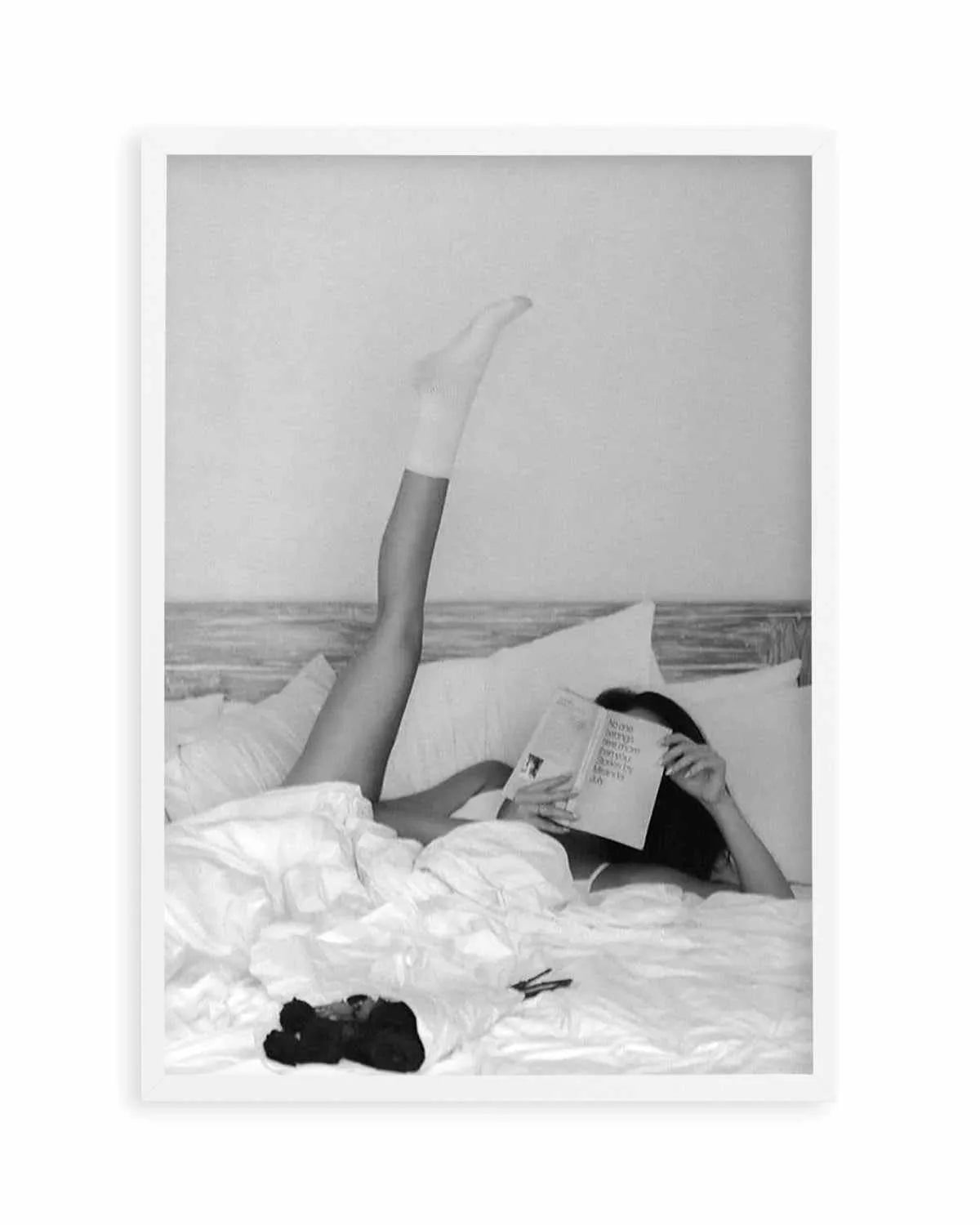 Essential Reading by Mario Stefanelli Art Print from Olive et Oriel where you can shop wallpaper and artworks online