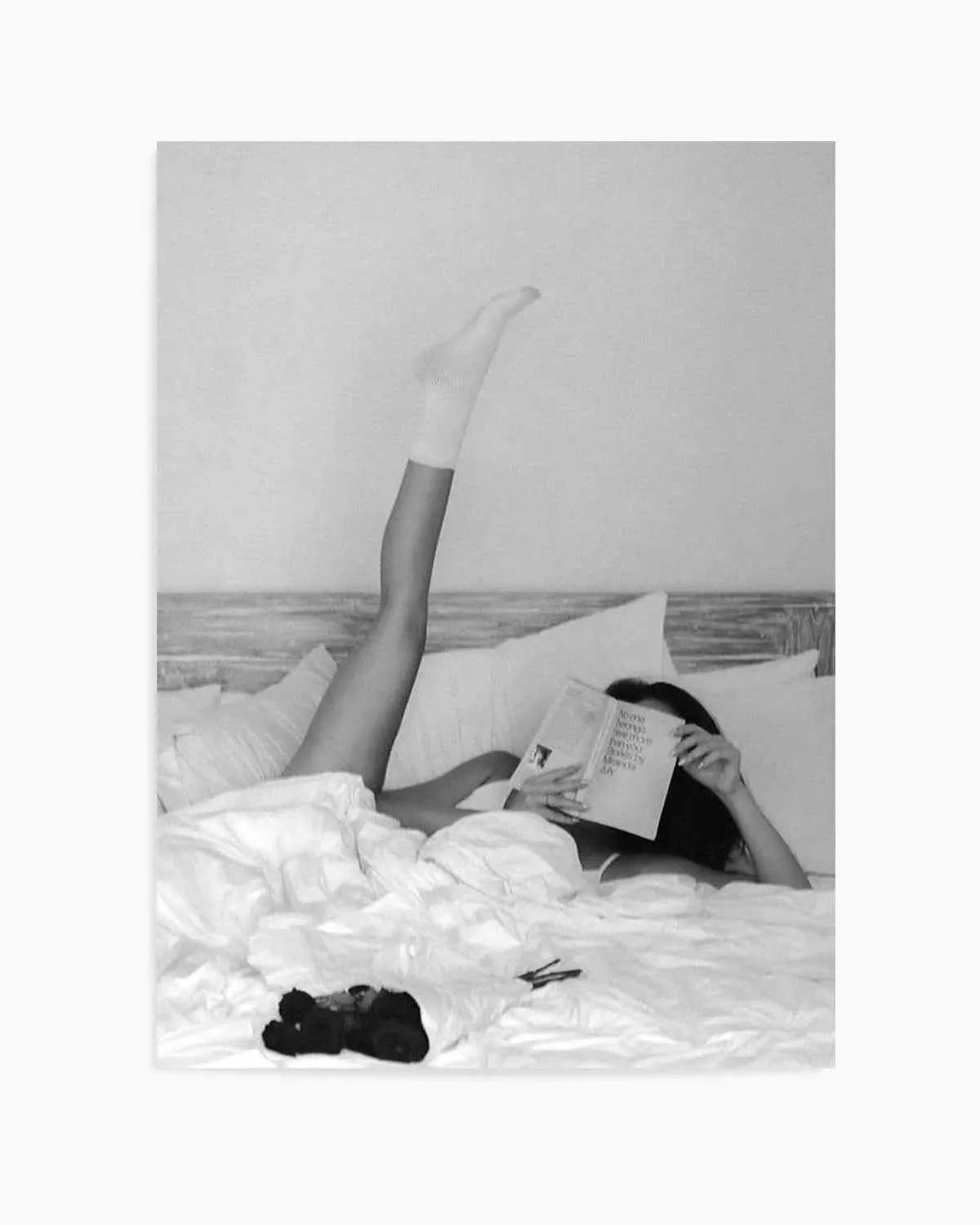 Essential Reading by Mario Stefanelli Art Print from Olive et Oriel where you can shop wallpaper and artworks online