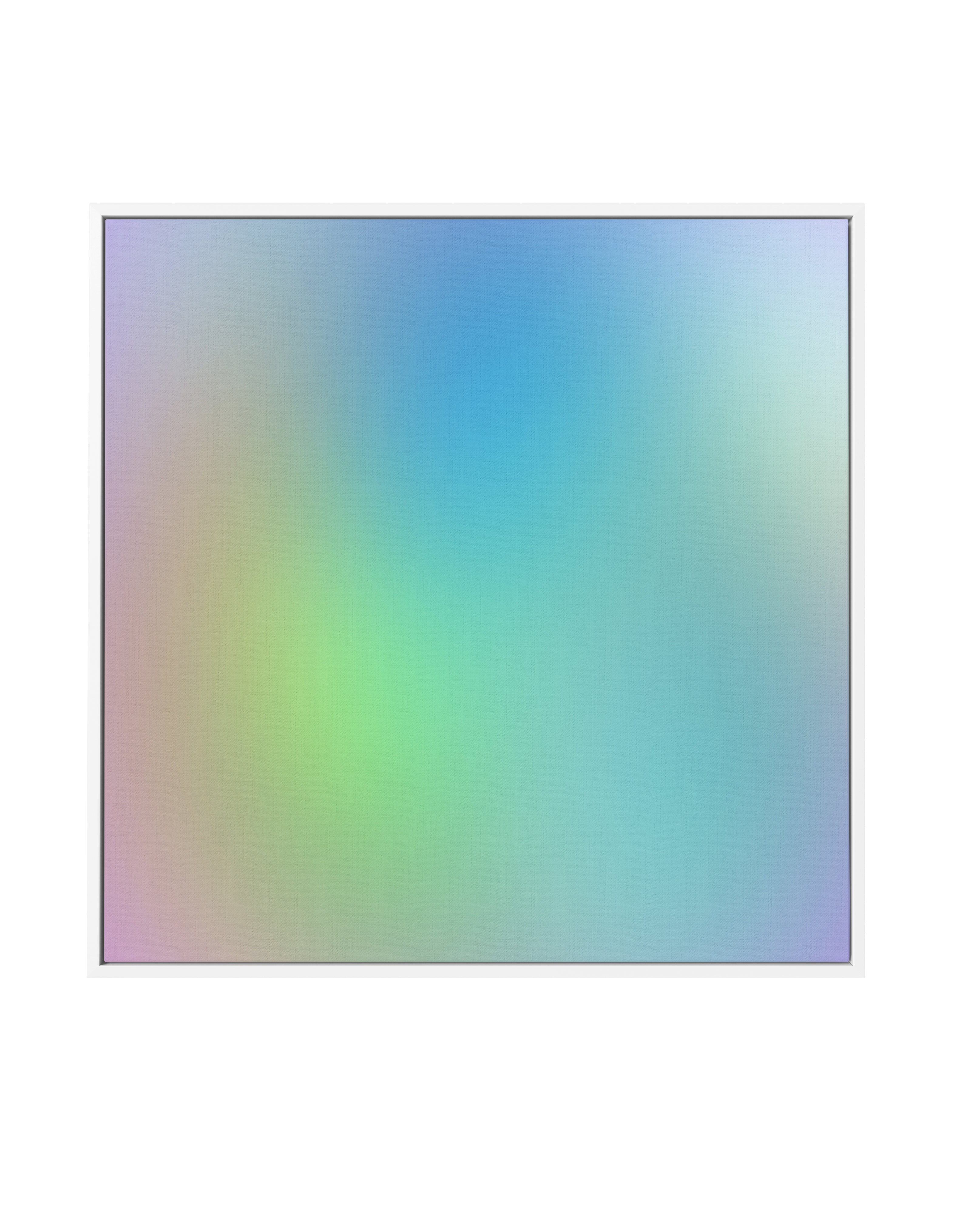 Ethereal Color Blend by Bilge Paksoylu | Framed Canvas Art Print