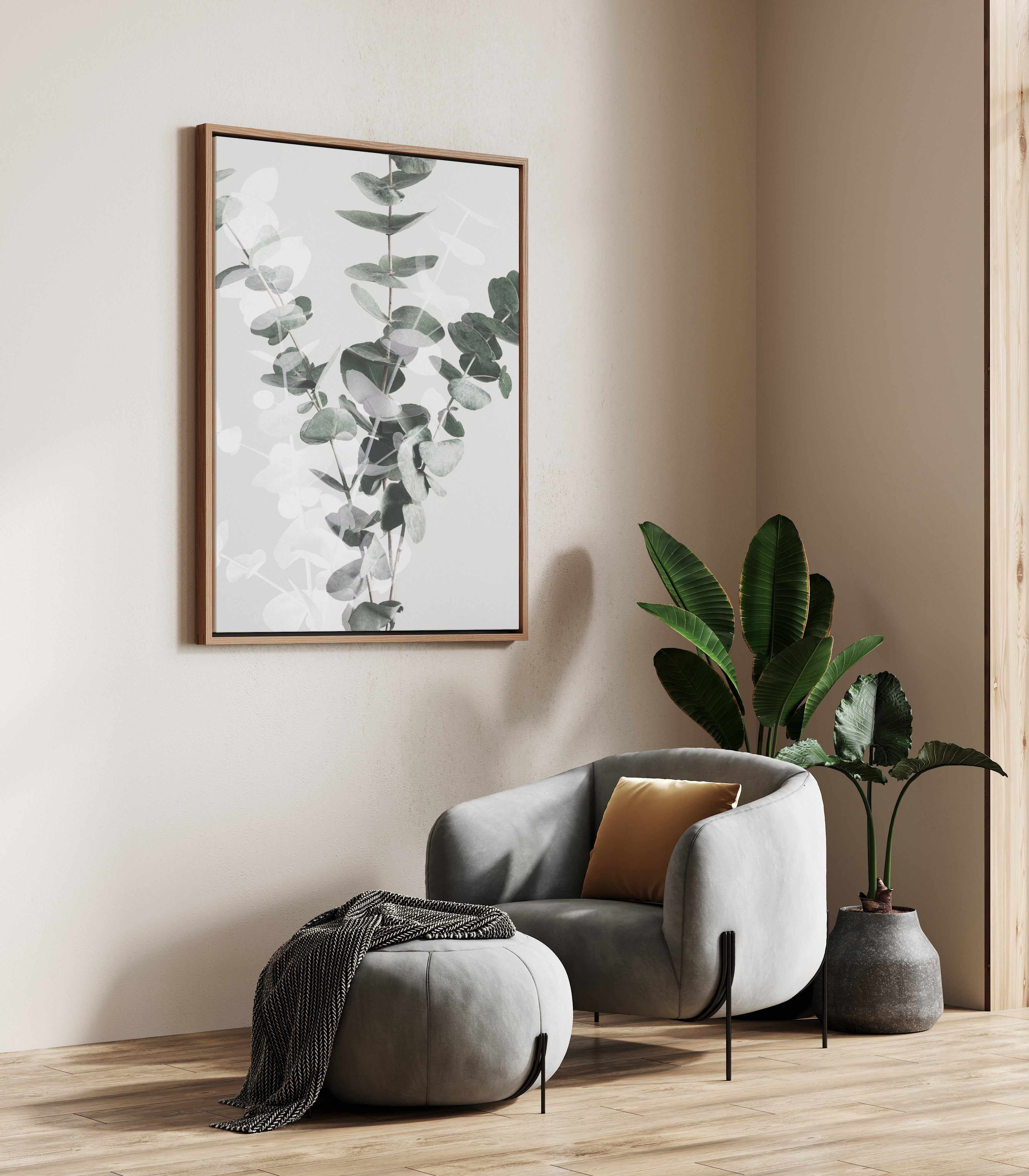 Eucalyptus II By Studio III | Framed Canvas Art Print