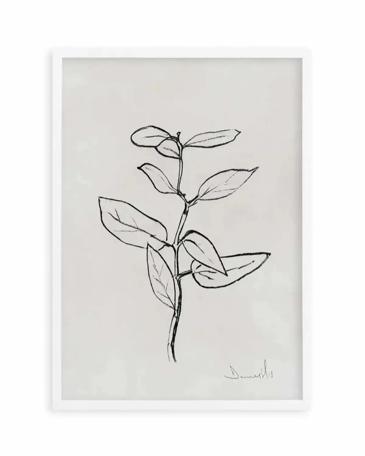 Eucalyptus Sapling by Dan Hobday Art Print from Olive et Oriel where you can shop wallpaper and artworks online