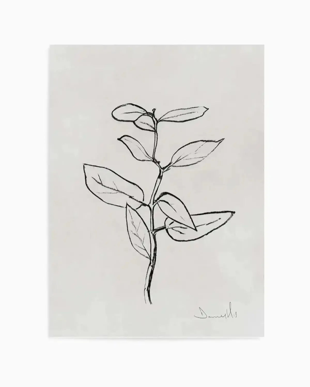 Eucalyptus Sapling by Dan Hobday Art Print from Olive et Oriel where you can shop wallpaper and artworks online