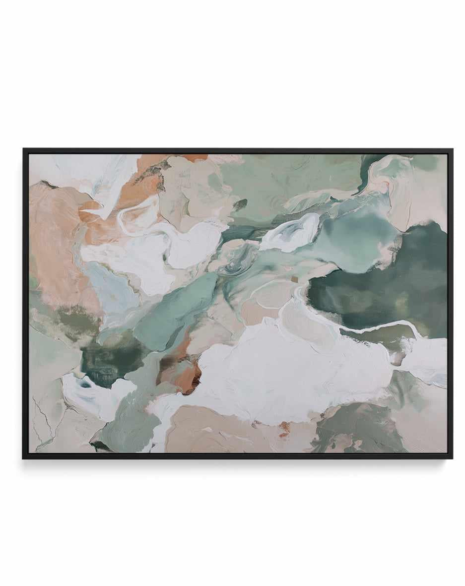 Eucalyptus Terrain I | Framed Canvas Art Print from Olive et Oriel where you can shop wallpaper and artworks online