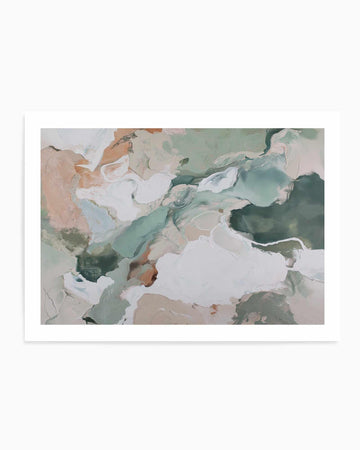 Eucalyptus Terrain I | Art Print from Olive et Oriel where you can shop wallpaper and artworks online