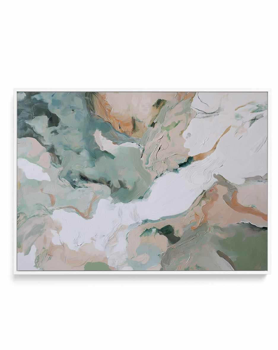 Eucalyptus Terrain II | Framed Canvas Art Print from Olive et Oriel where you can shop wallpaper and artworks online