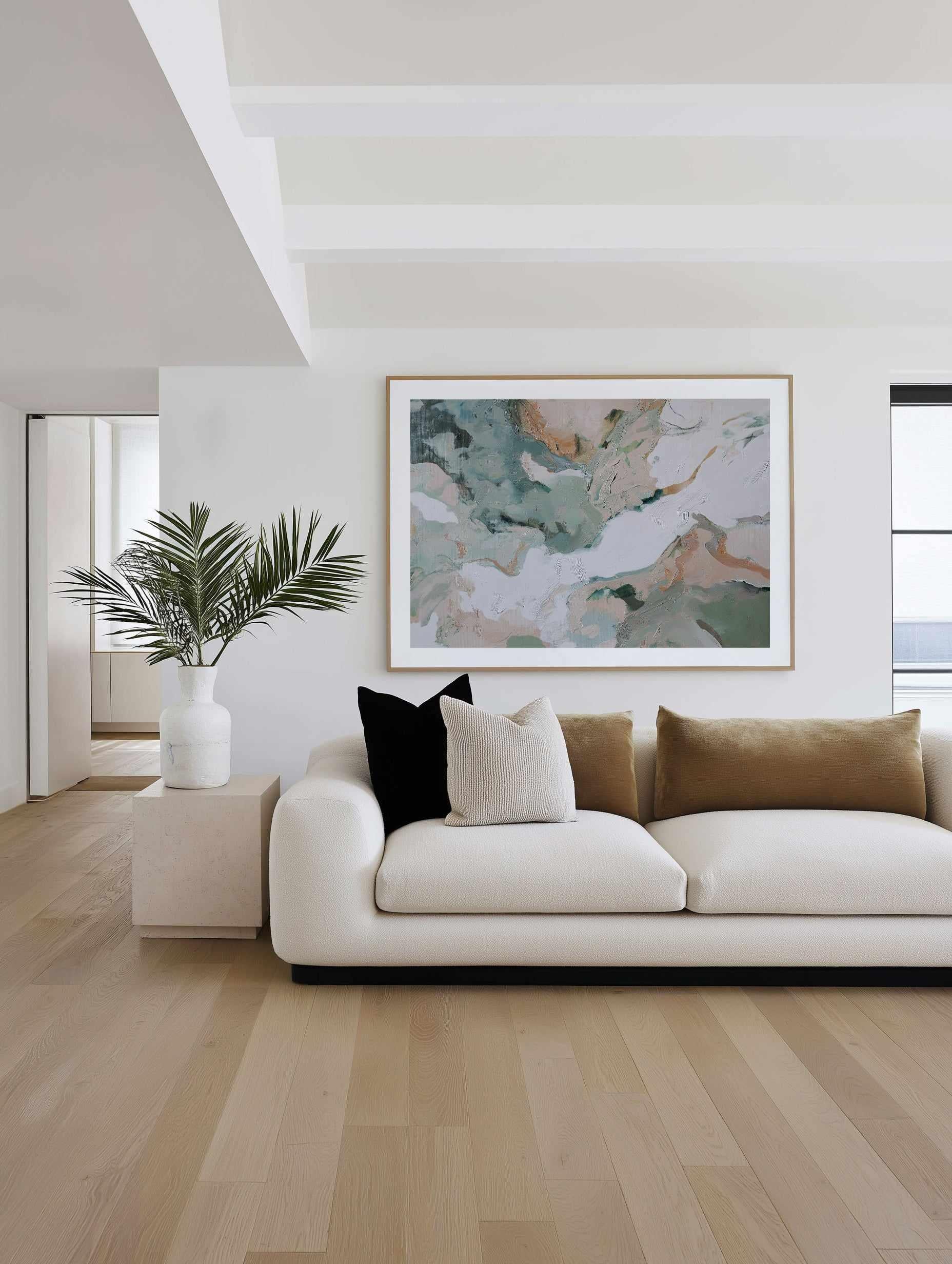 Eucalyptus Terrain II | Art Print from Olive et Oriel where you can shop wallpaper and artworks online