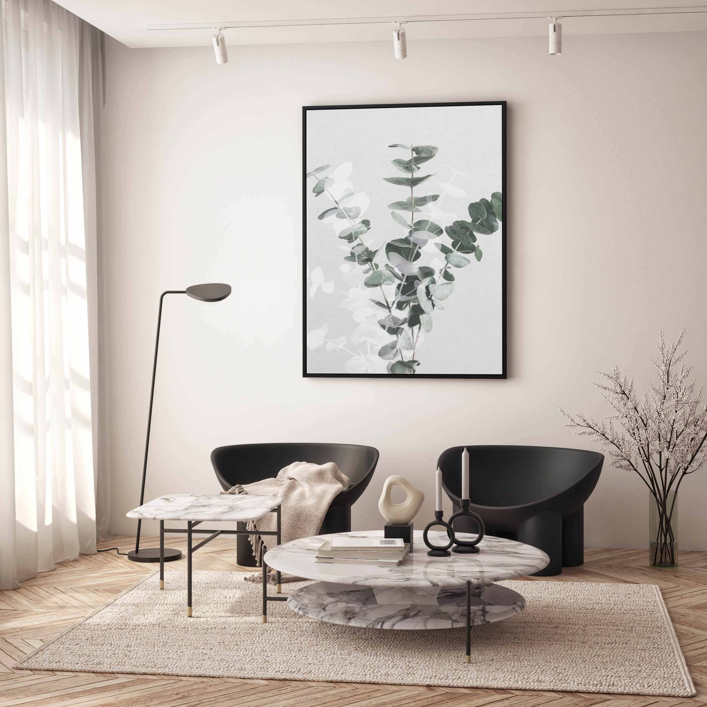 Eucalyptus Creative VII By Studio III | Framed Canvas Art Print