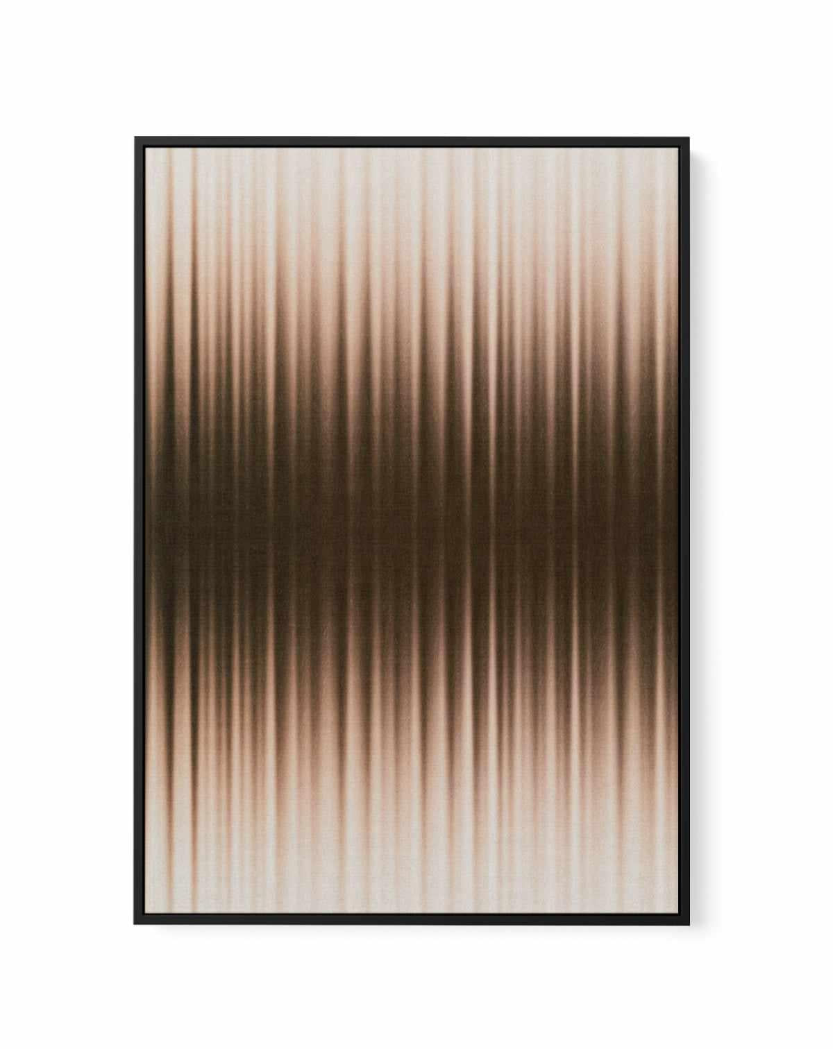 Euphoria - White and Brown by Alma | Framed Canvas Art Print from Olive et Oriel where you can shop wallpaper and artworks online
