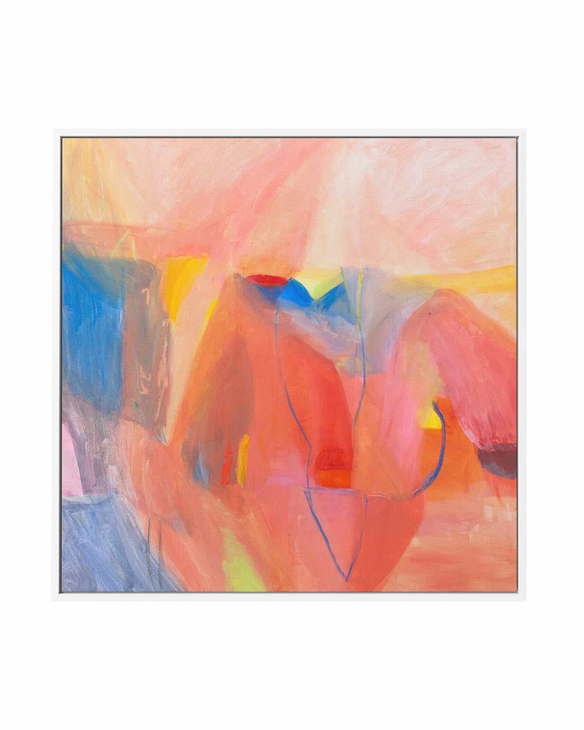 Euphoria by Antonia Tzenova | Framed Canvas Art Print