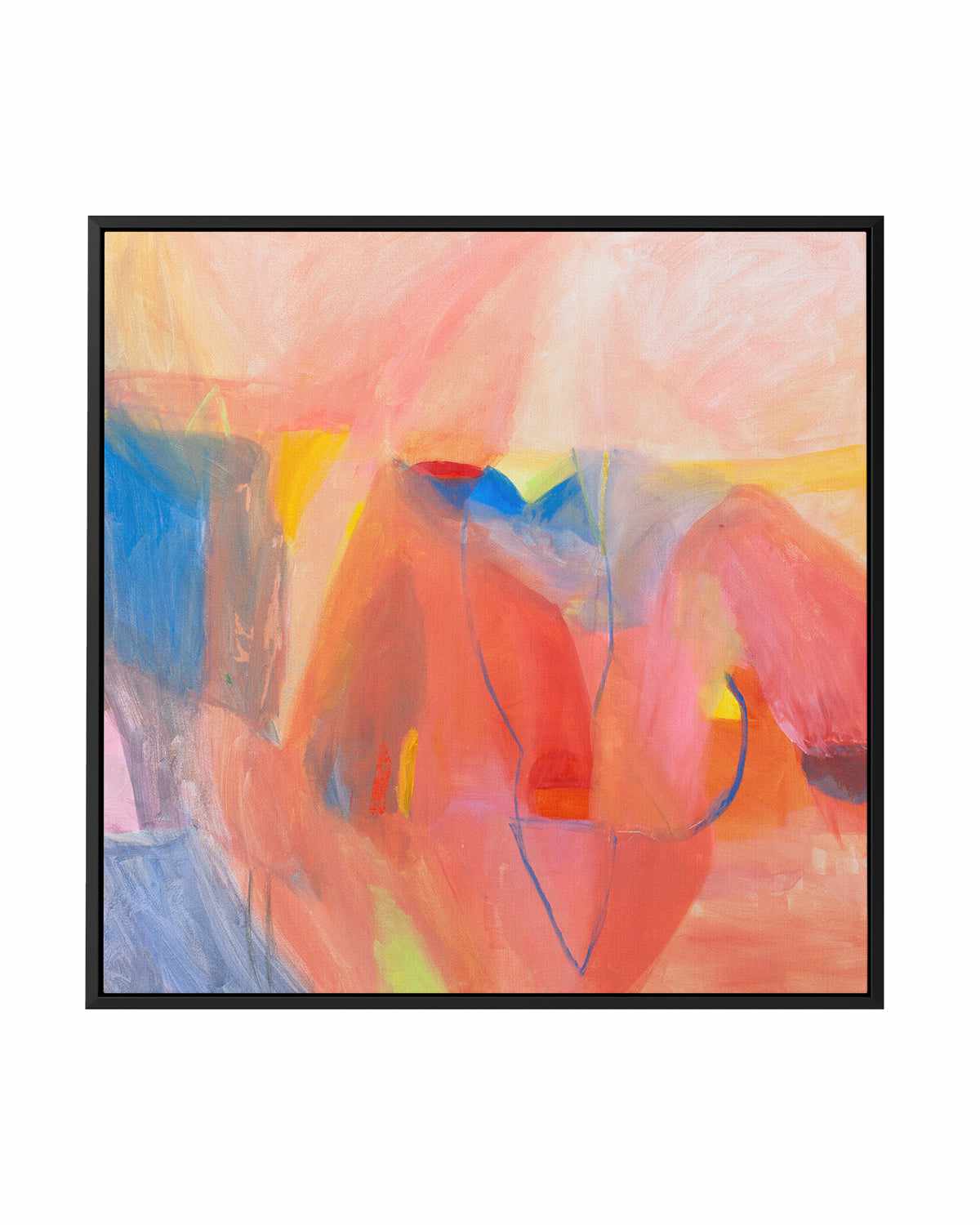 Euphoria by Antonia Tzenova | Framed Canvas Art Print