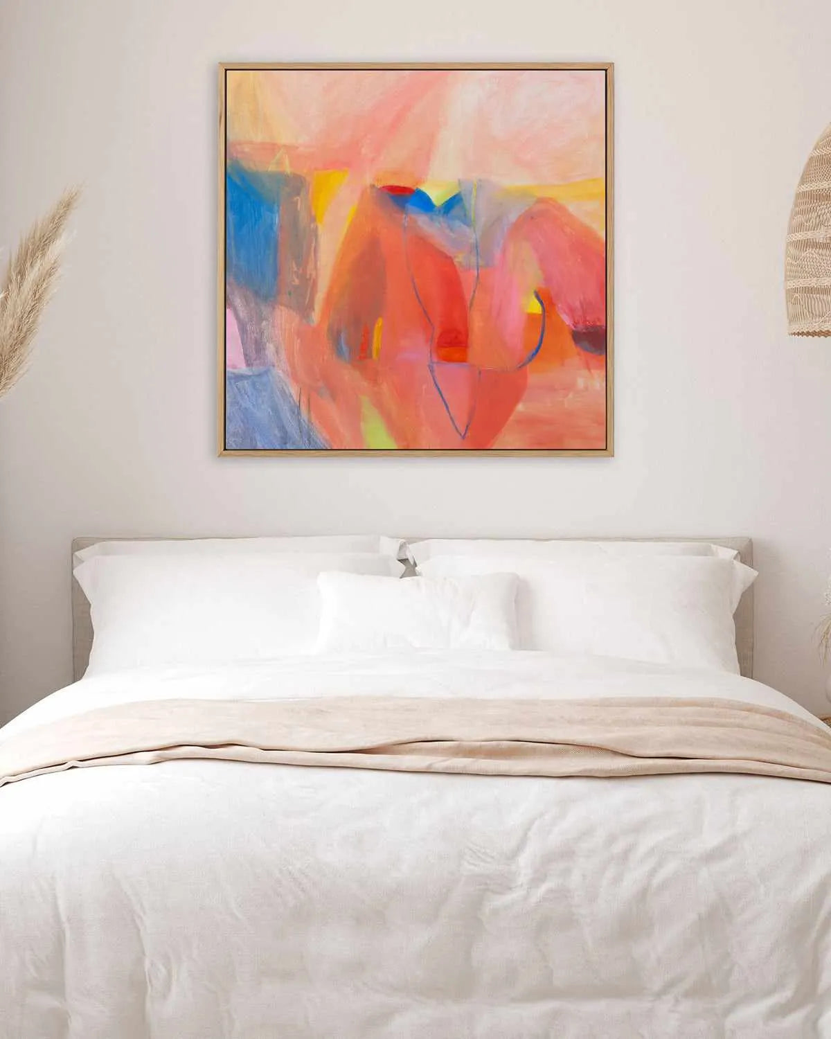 Euphoria by Antonia Tzenova | Framed Canvas Art Print from Olive et Oriel where you can shop wallpaper and artworks online