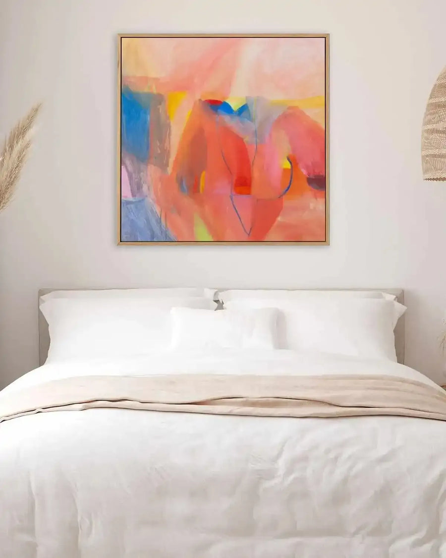 Euphoria by Antonia Tzenova | Framed Canvas Art Print from Olive et Oriel where you can shop wallpaper and artworks online