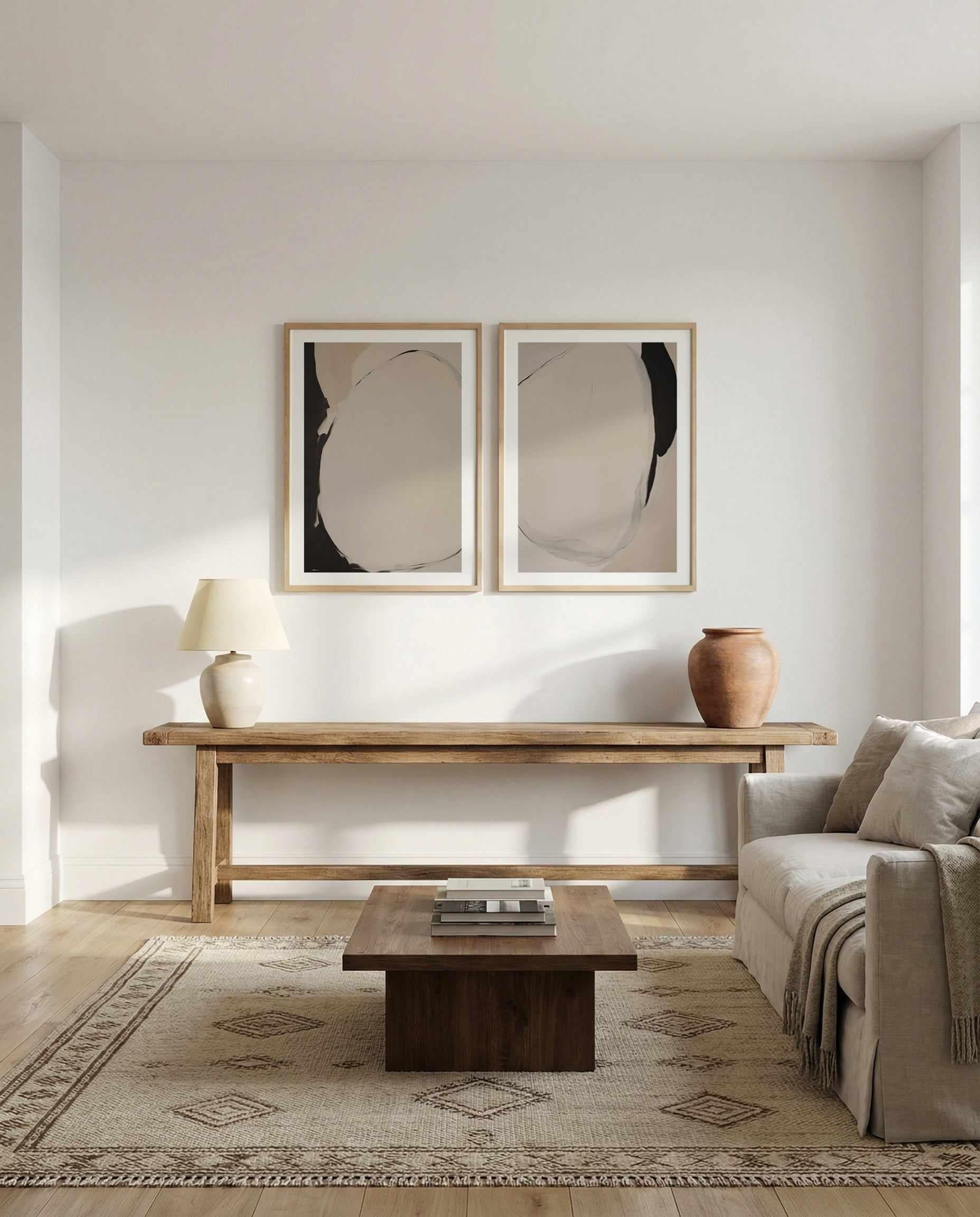 Evarelle I & II Art Print Set of 2 | Matching Wall Art from Olive et Oriel where you can shop wallpaper and artworks online