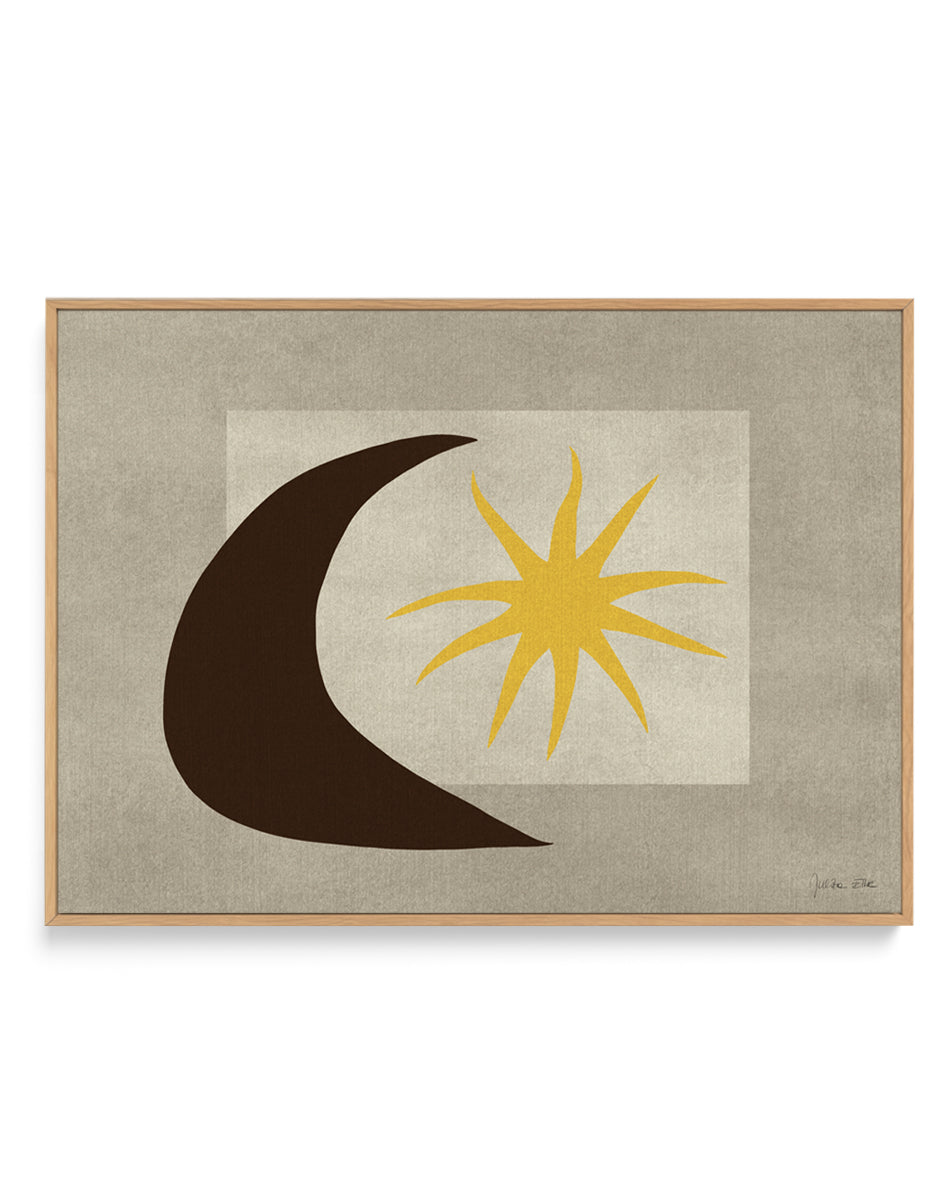 Evening Light by Julita Elbe | Framed Canvas Art Print