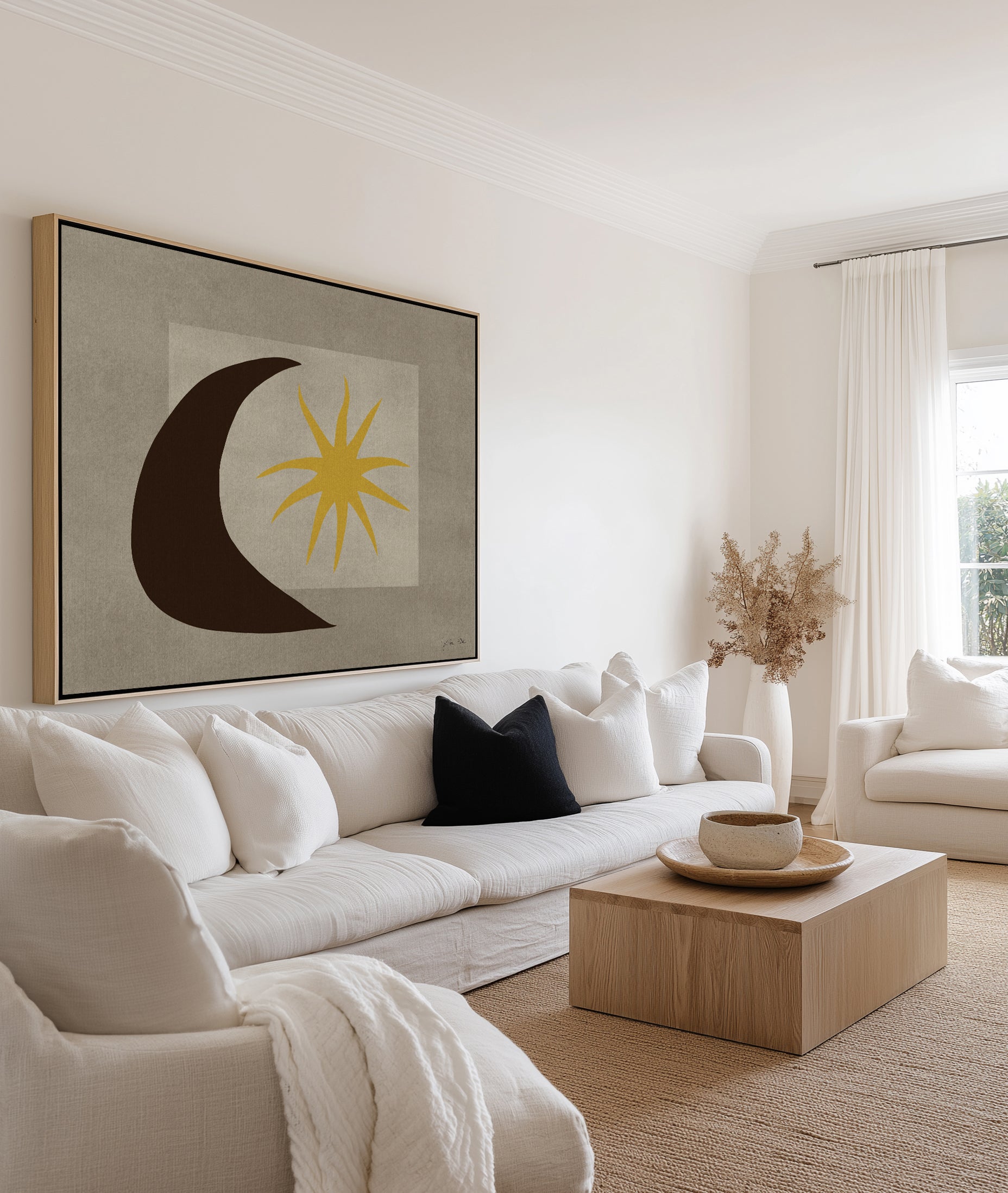 Evening Light by Julita Elbe | Framed Canvas Art Print