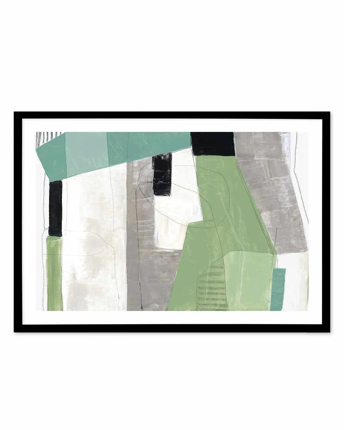 Evergreen Essence Art Print from Olive et Oriel where you can shop wallpaper and artworks online