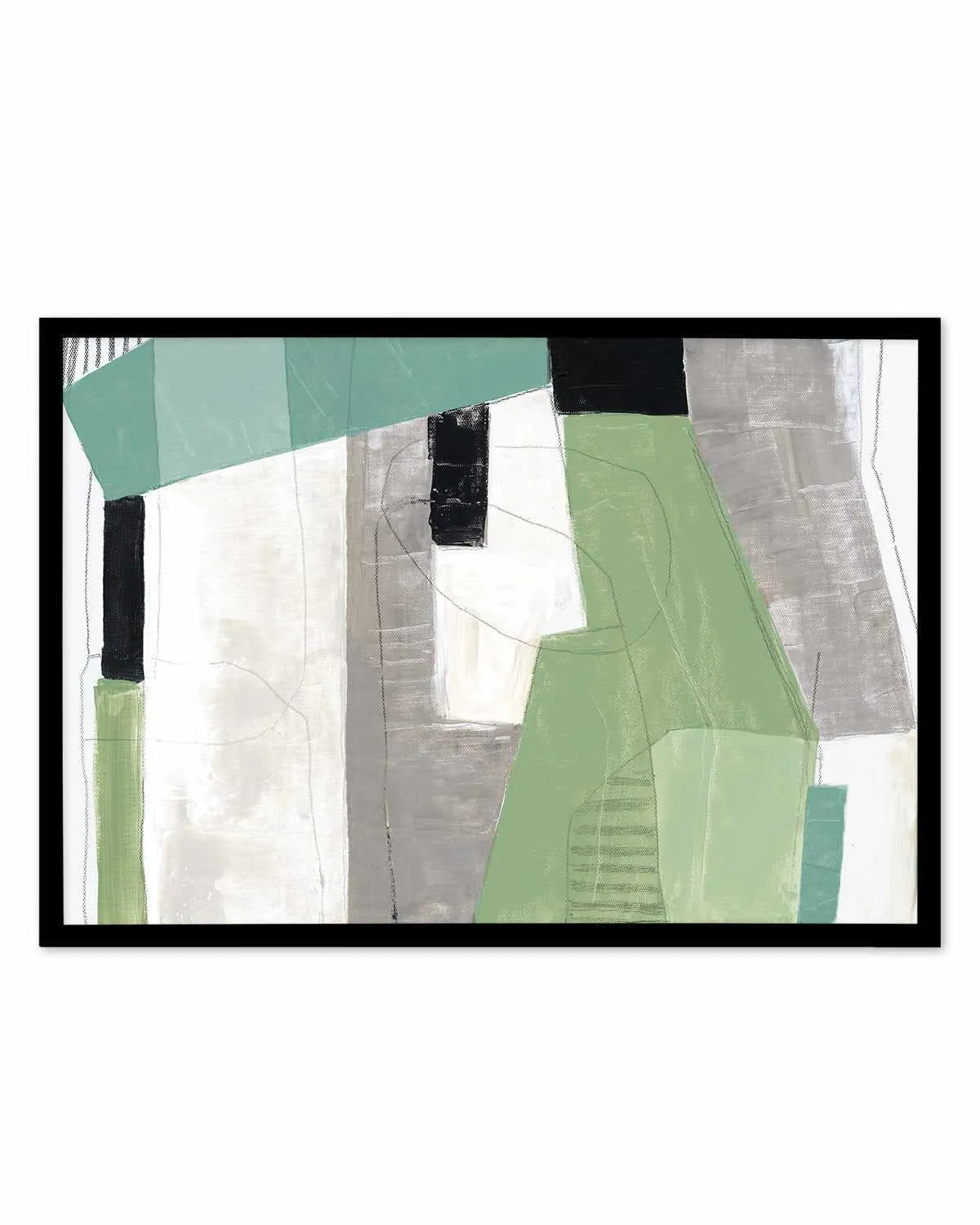 Evergreen Essence Art Print from Olive et Oriel where you can shop wallpaper and artworks online