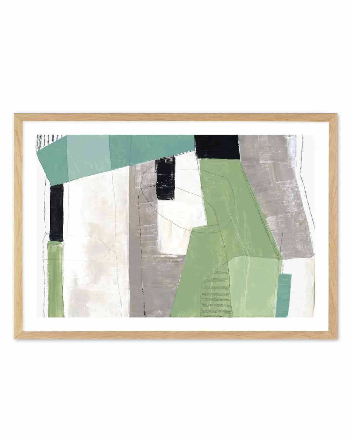 Evergreen Essence Art Print from Olive et Oriel where you can shop wallpaper and artworks online
